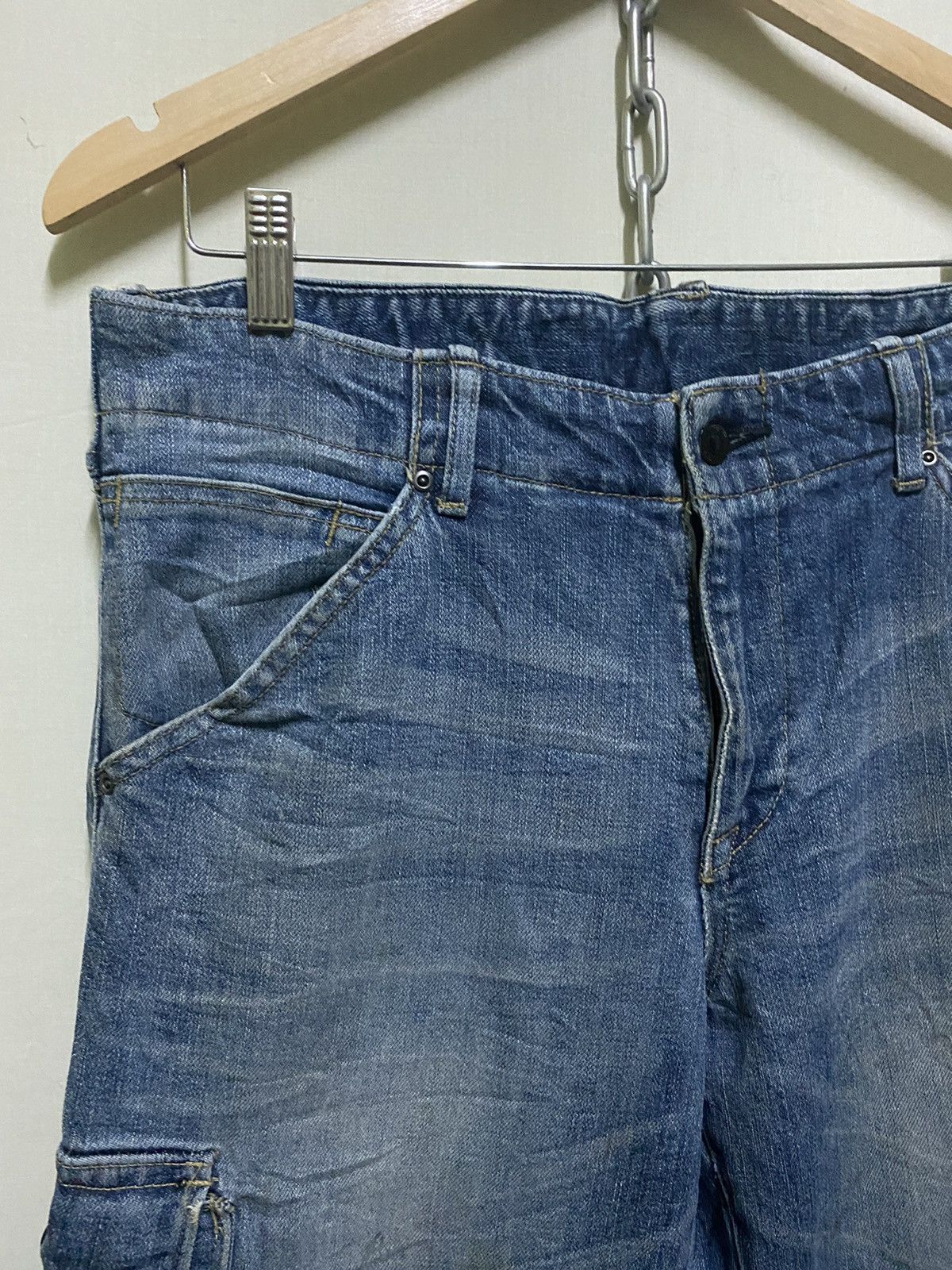 Global Work × Japanese Brand Global Work Cargo Jeans Size US 34 / EU 50 - 2 Thumbnail