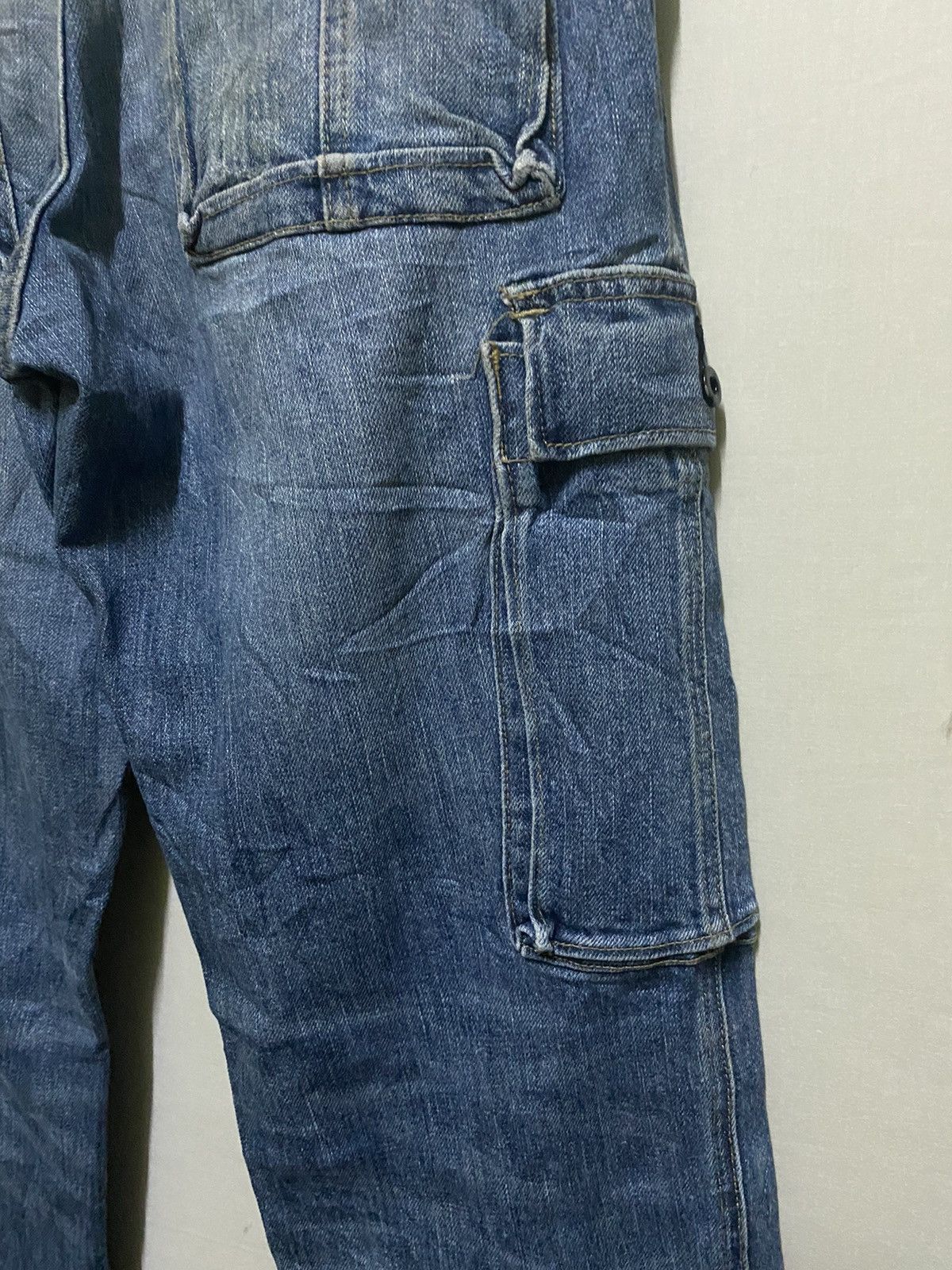 Global Work × Japanese Brand Global Work Cargo Jeans Size US 34 / EU 50 - 9 Thumbnail