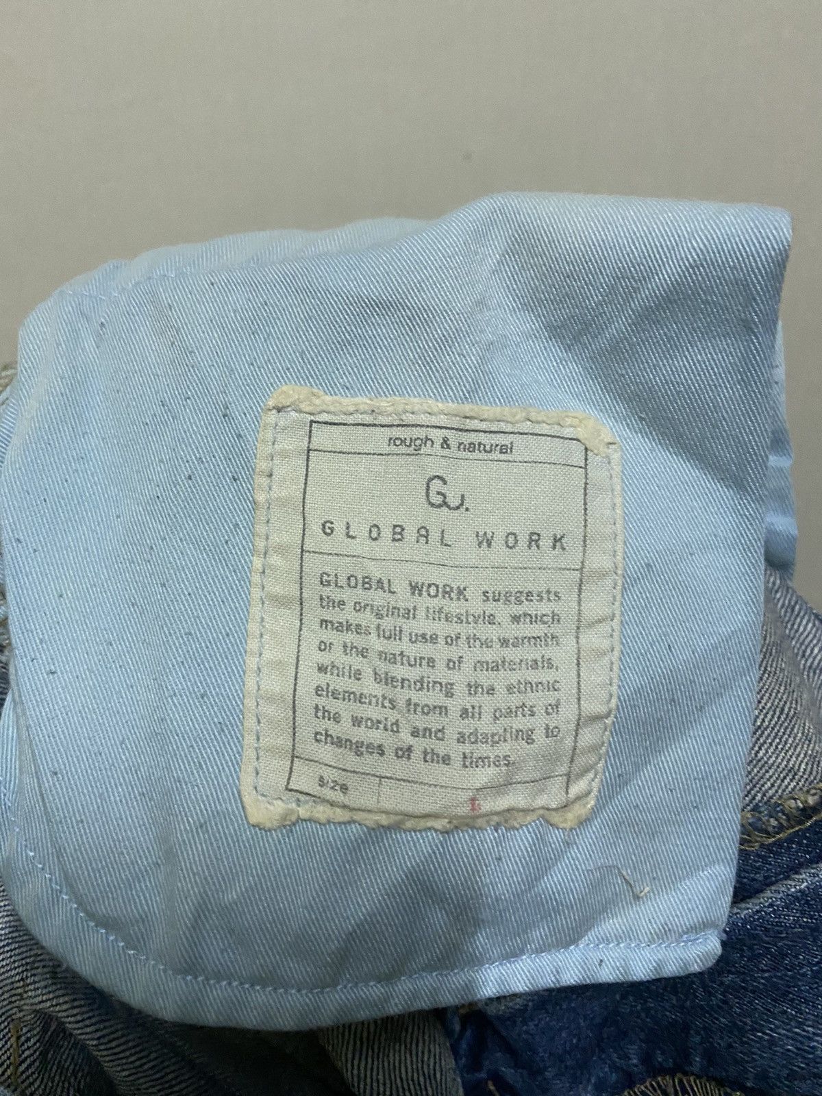 Global Work × Japanese Brand Global Work Cargo Jeans Size US 34 / EU 50 - 11 Thumbnail