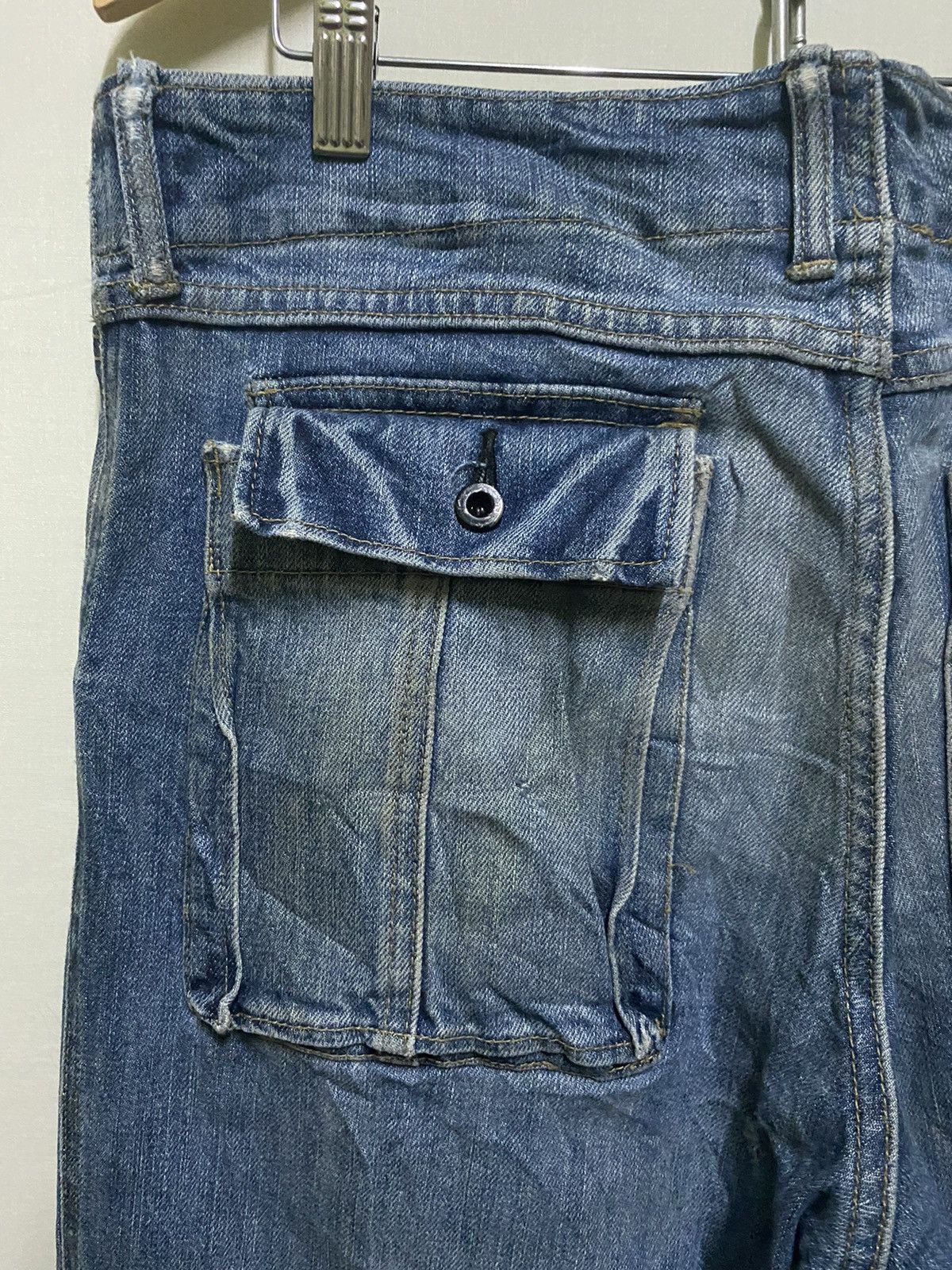 Global Work × Japanese Brand Global Work Cargo Jeans Size US 34 / EU 50 - 7 Thumbnail