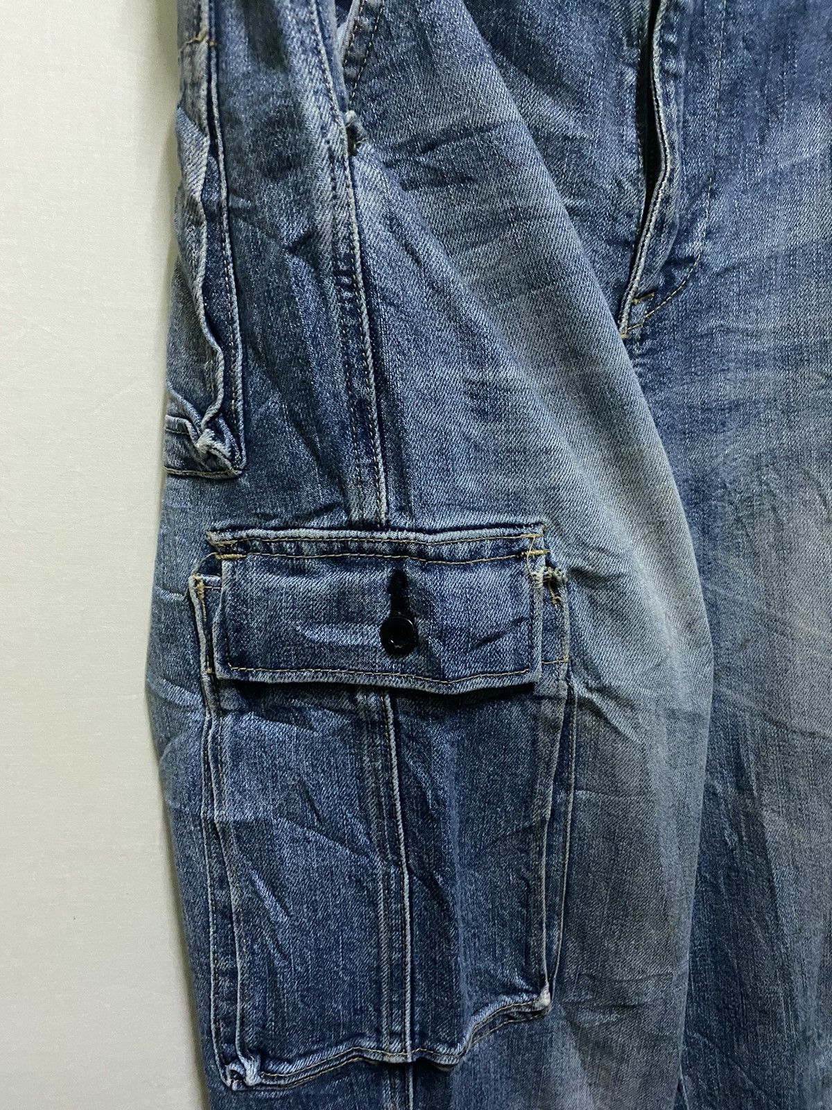 Global Work × Japanese Brand Global Work Cargo Jeans Size US 34 / EU 50 - 3 Thumbnail