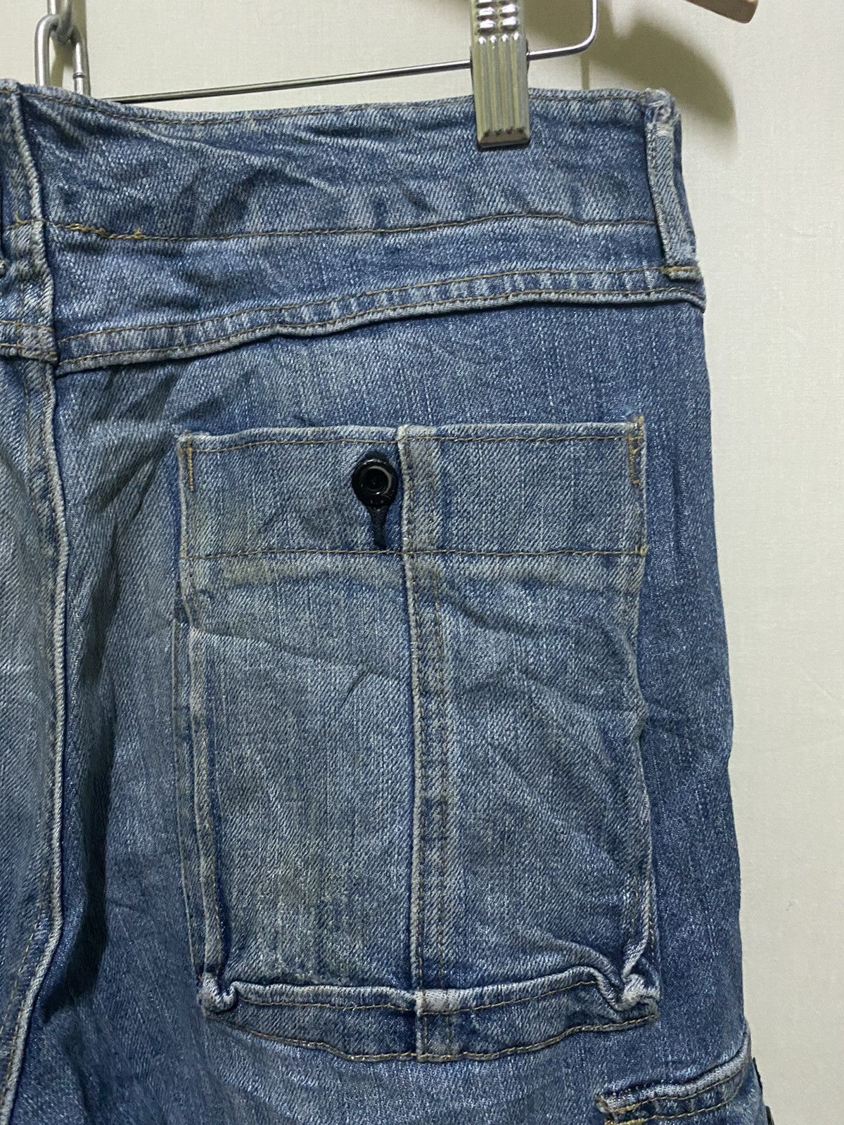 Global Work × Japanese Brand Global Work Cargo Jeans Size US 34 / EU 50 - 8 Thumbnail