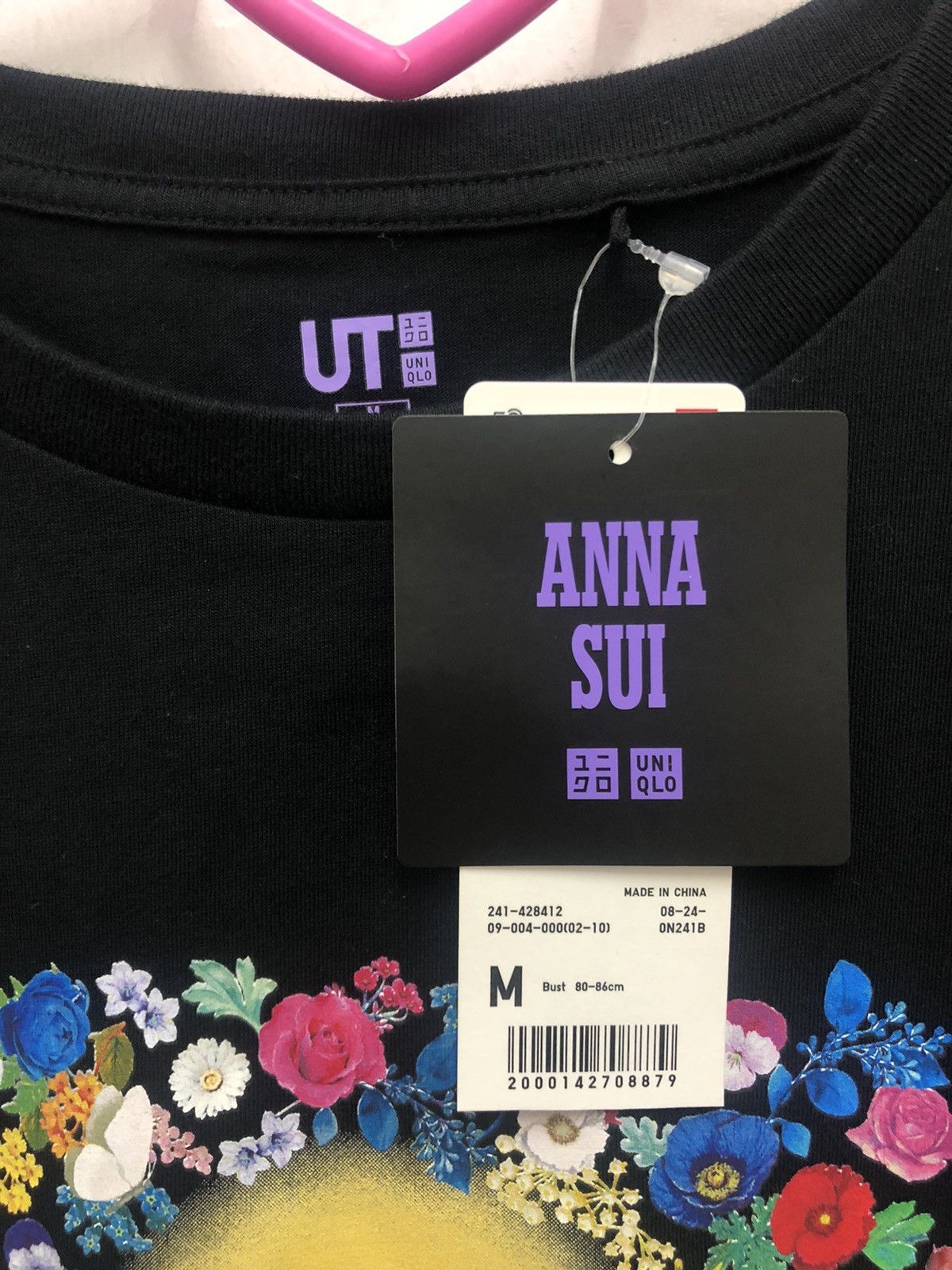 Anna Sui Rare ANNA SUI x Uniqlo Spell Out Floral Shirt Size US M / EU 48-50 / 2 - 4 Thumbnail