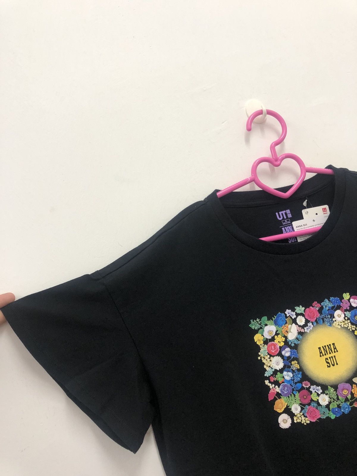 Anna Sui Rare ANNA SUI x Uniqlo Spell Out Floral Shirt Size US M / EU 48-50 / 2 - 3 Thumbnail