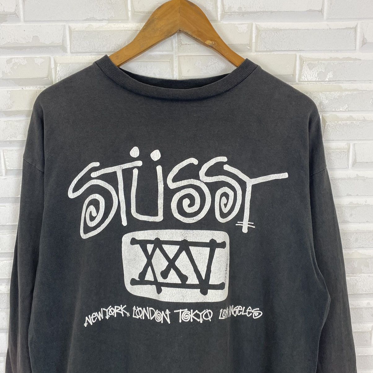 Stussy Vintage Stussy long sleeve tshirt Size US L / EU 52-54 / 3 - 3 Thumbnail