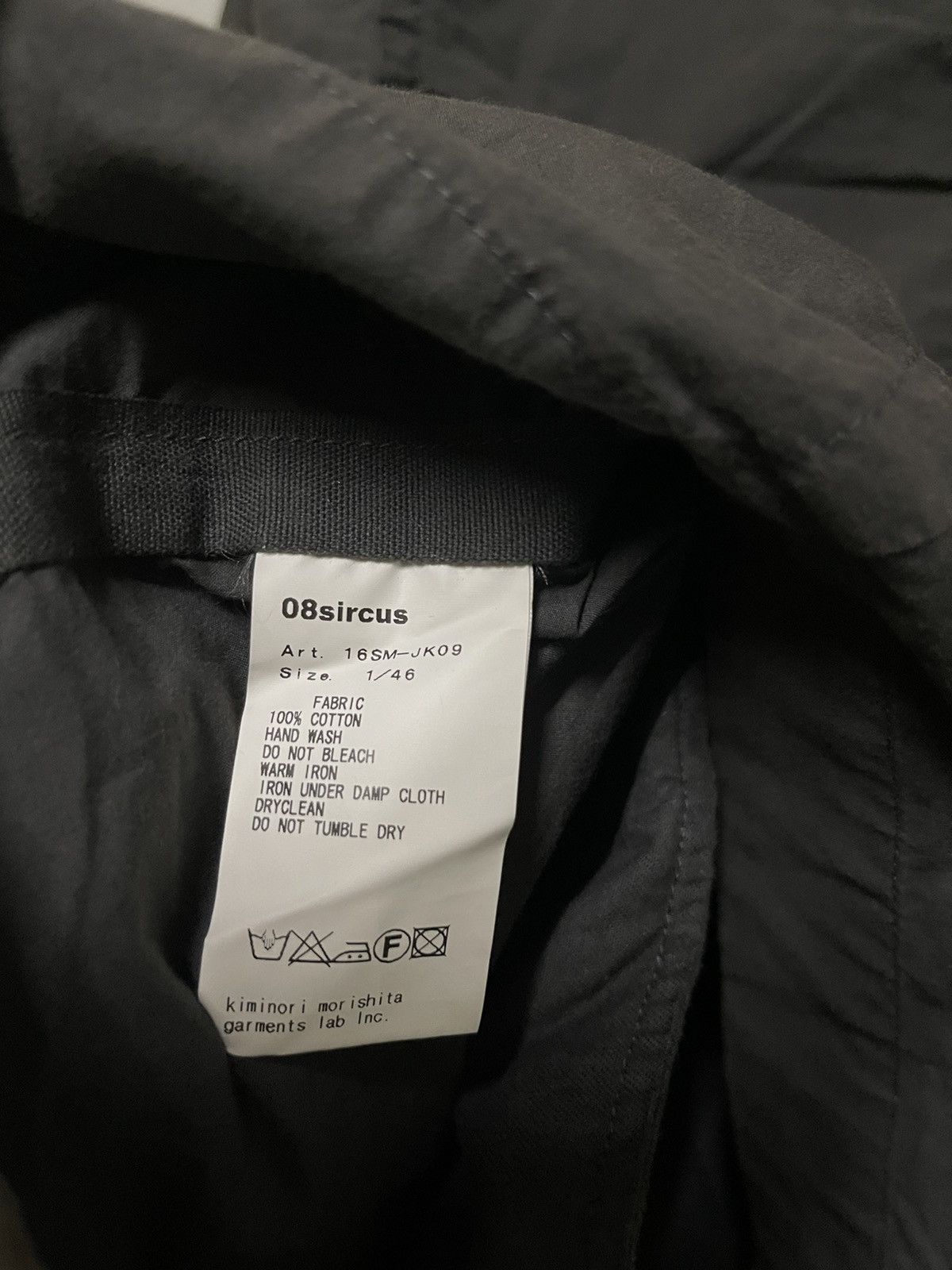 08sircus 08sircus Cotton Blazer Size US S / EU 44-46 / 1 - 14 Thumbnail