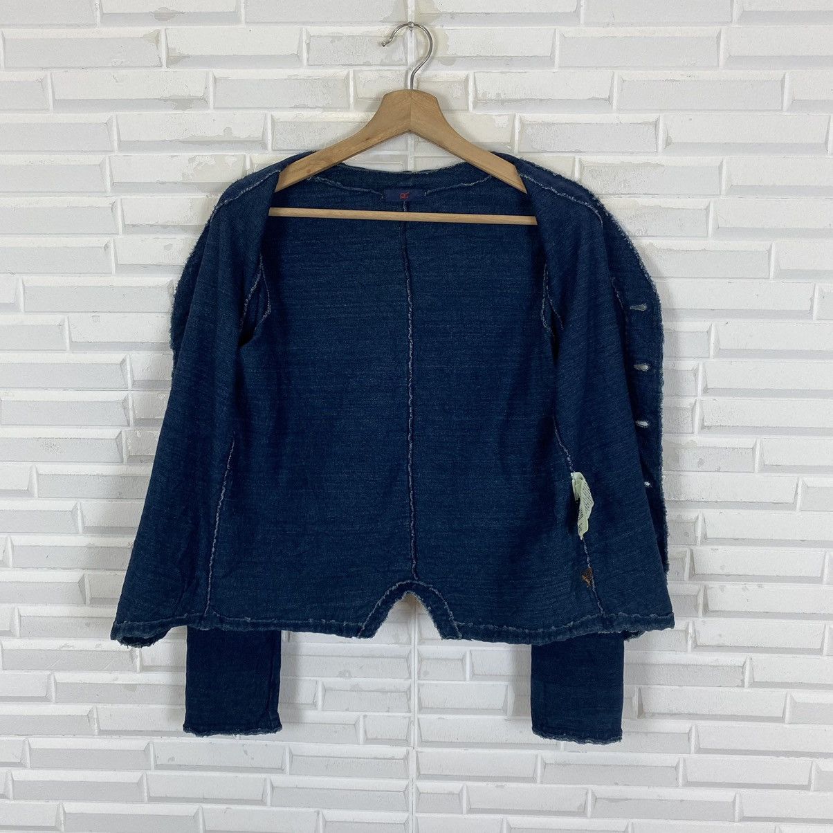 45rpm × Japanese Brand "R" by 45 Rpm cardigan style indigo jacket Size US S / EU 44-46 / 1 - 12 Thumbnail