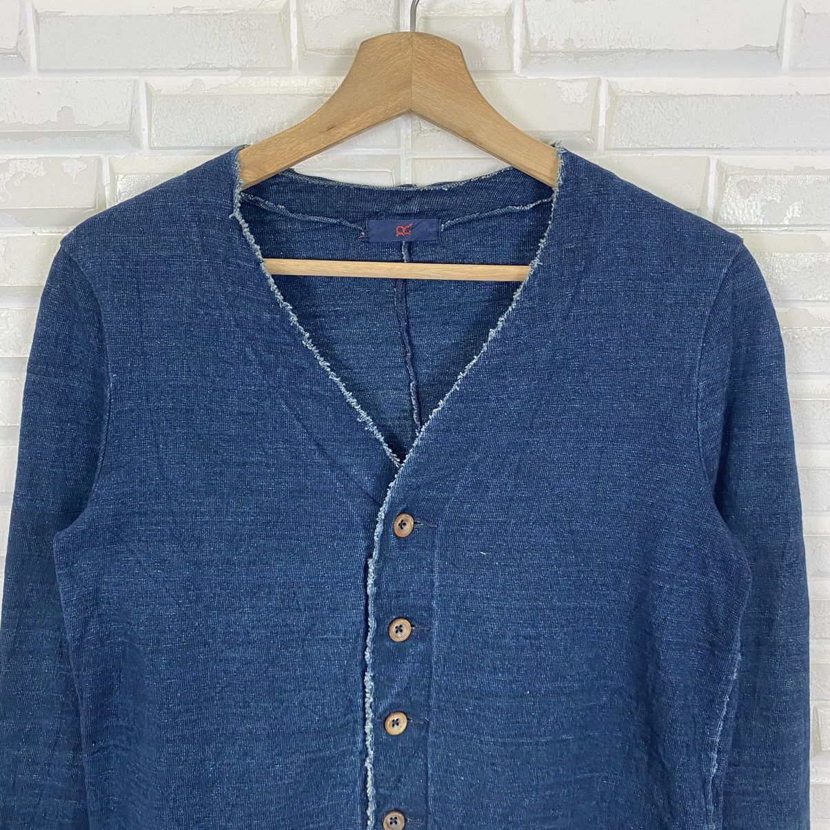 45rpm × Japanese Brand "R" by 45 Rpm cardigan style indigo jacket Size US S / EU 44-46 / 1 - 5 Thumbnail