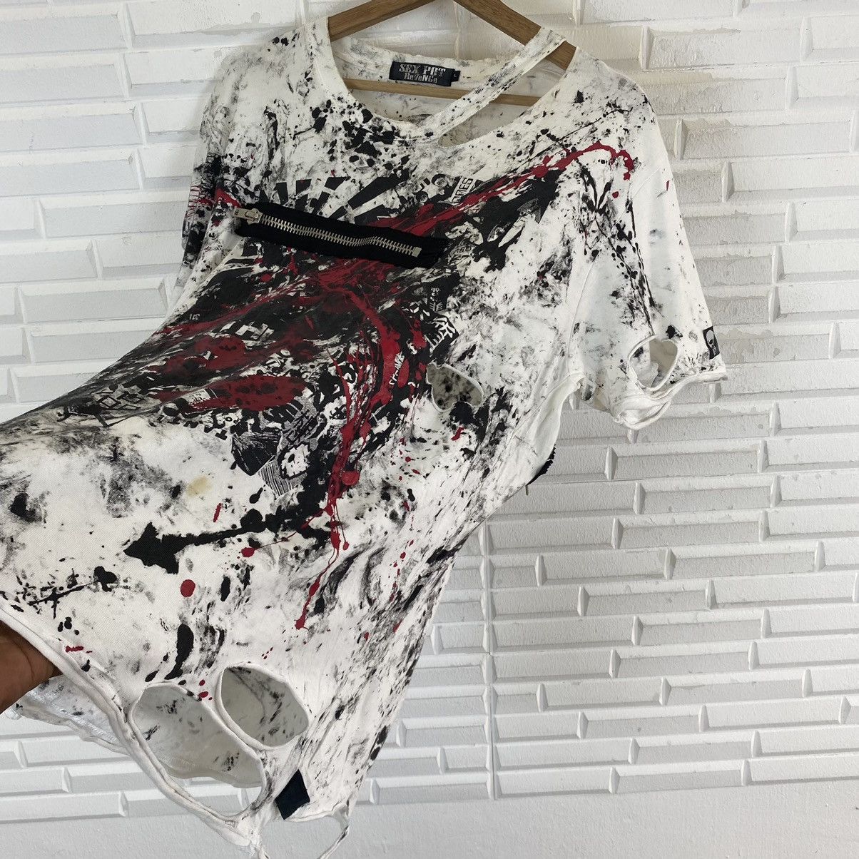 Japanese Brand × Seditionaries ✨Sex Pot Revenge distressed punk tshirt Size US M / EU 48-50 / 2 - 6 Thumbnail