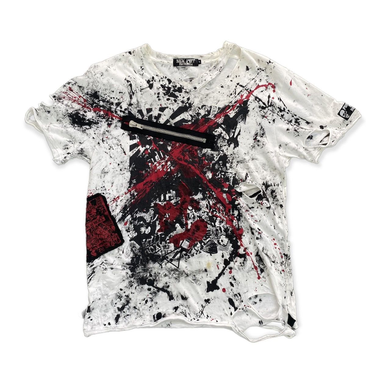 Japanese Brand × Seditionaries ✨Sex Pot Revenge distressed punk tshirt Size US M / EU 48-50 / 2 - 1 Thumbnail