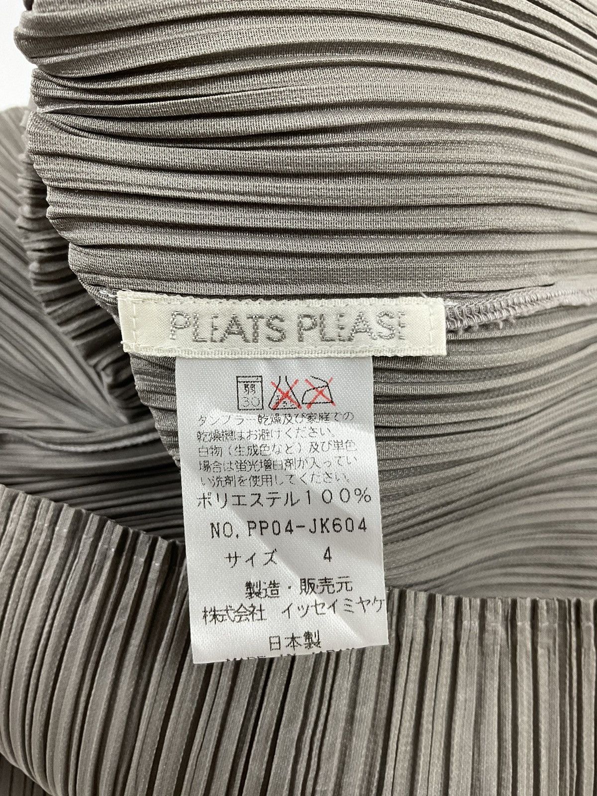 Issey Miyake Issey Miyake Pleats Please Pleated Long Sleeve Size L / US 10 / IT 46 - 8 Thumbnail