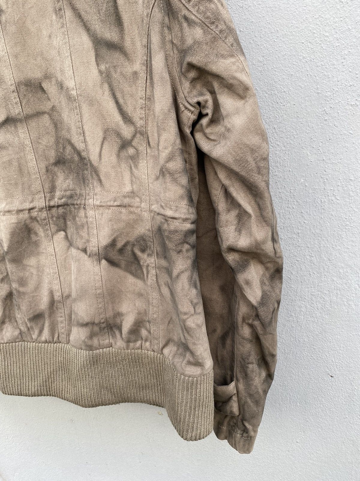 Japanese Brand 💥Japanese Brand Survival Jacket Bleach Distress Design Size US M / EU 48-50 / 2 - 11 Thumbnail