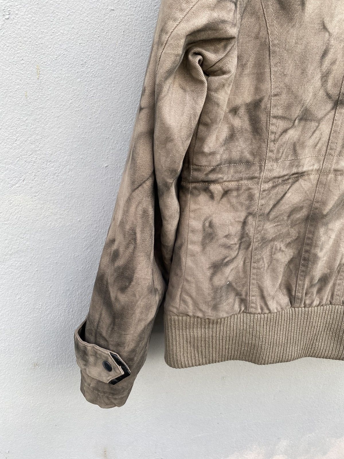 Japanese Brand 💥Japanese Brand Survival Jacket Bleach Distress Design Size US M / EU 48-50 / 2 - 12 Thumbnail