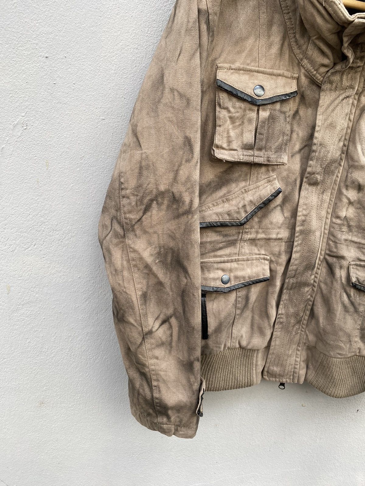 Japanese Brand 💥Japanese Brand Survival Jacket Bleach Distress Design Size US M / EU 48-50 / 2 - 4 Thumbnail