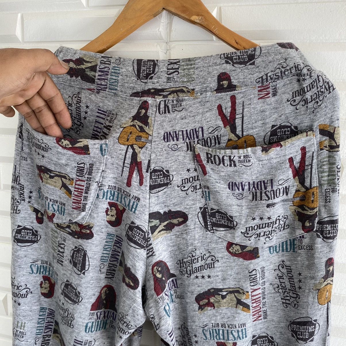 Hysteric Glamour × Japanese Brand Hysteric Glamour full print joggerpant size 28-30 Size US 28 / EU 44 - 5 Thumbnail