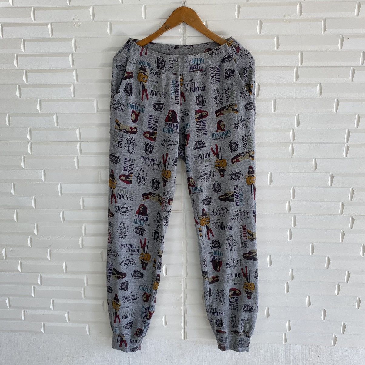 Hysteric Glamour × Japanese Brand Hysteric Glamour full print joggerpant size 28-30 Size US 28 / EU 44 - 1 Thumbnail