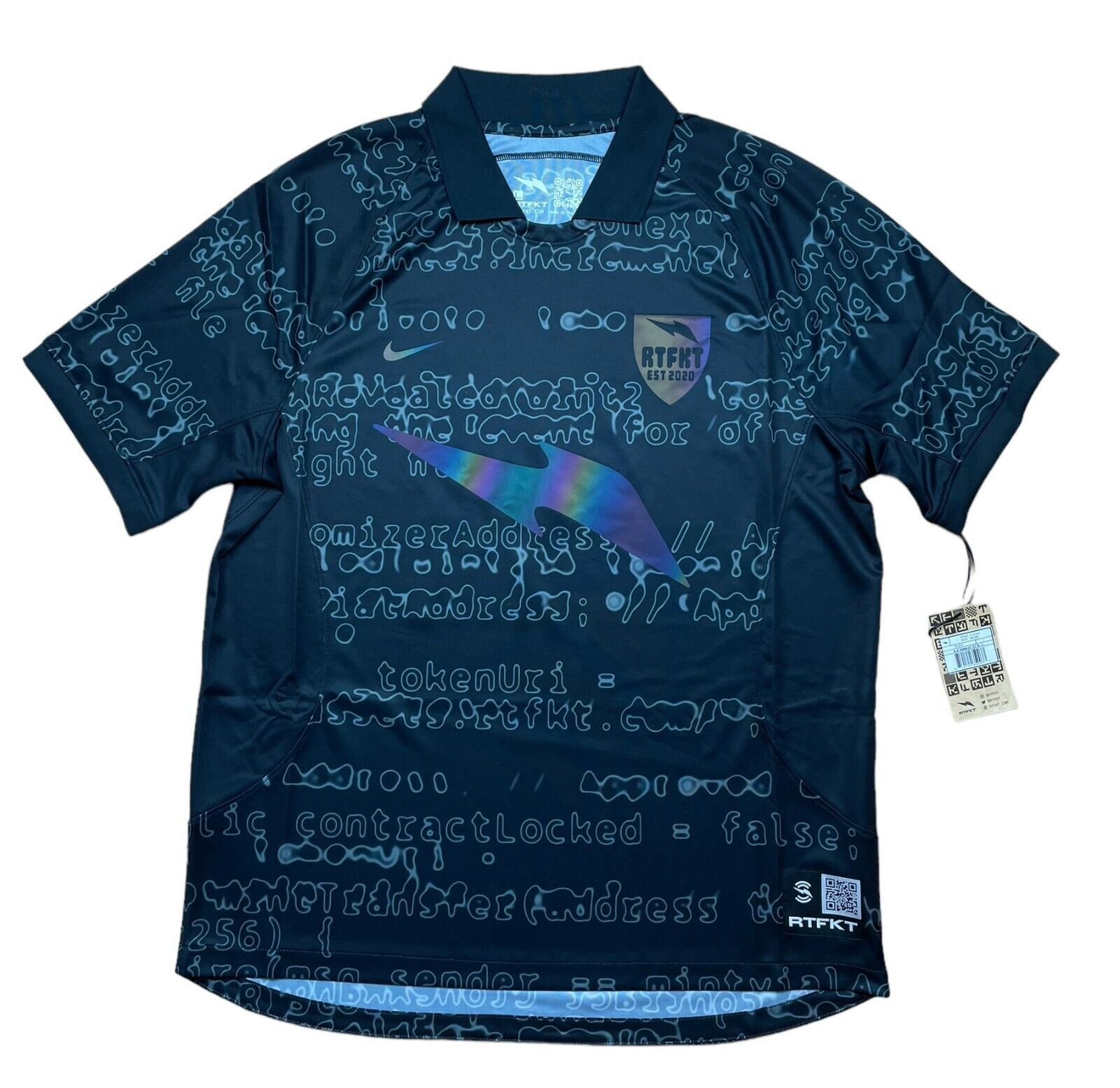 Nike × Soccer Jersey × Sportswear RTFKT x Nike Footballverse WC22 