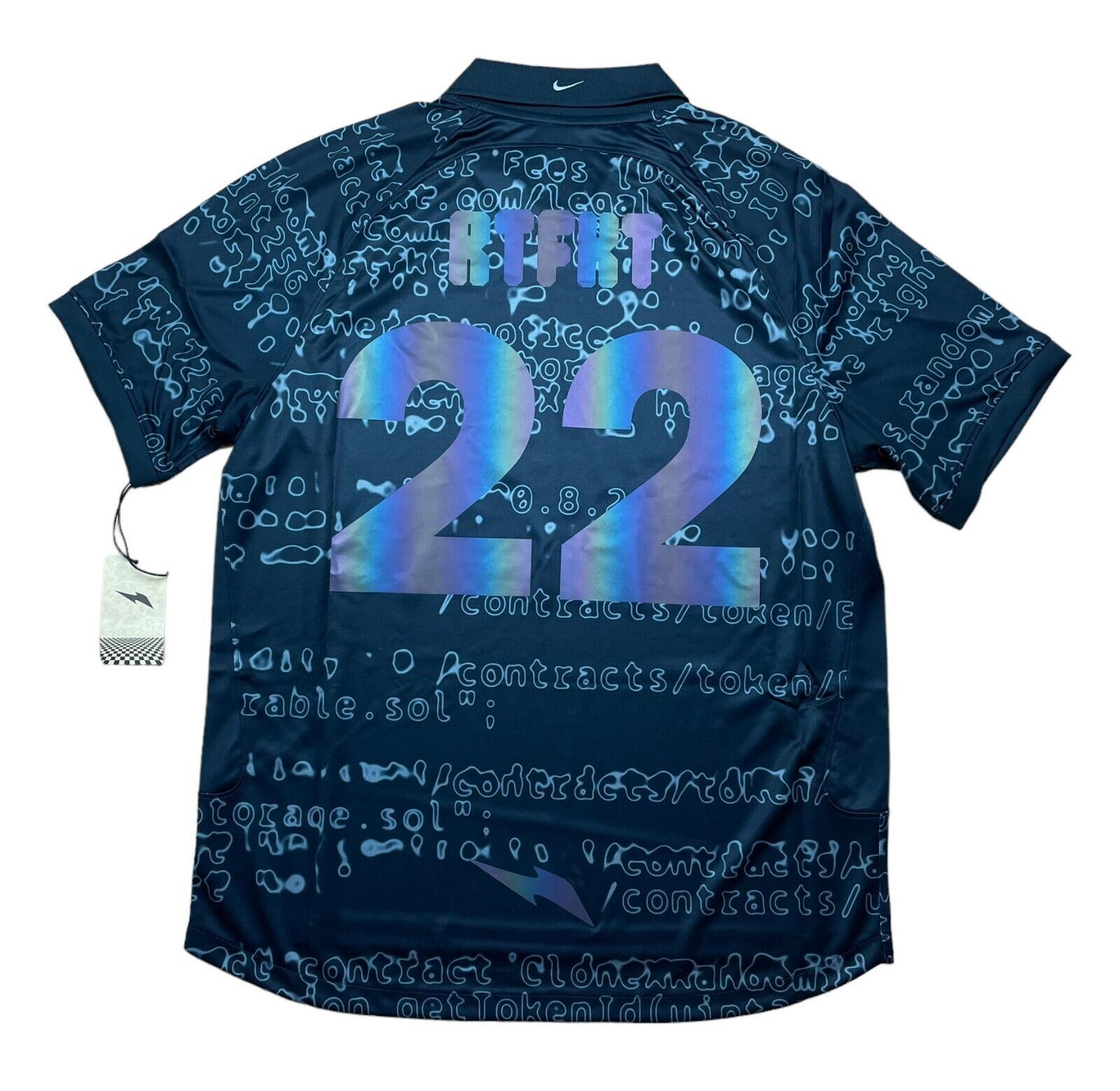 Nike × Soccer Jersey × Sportswear RTFKT x Nike Footballverse WC22 