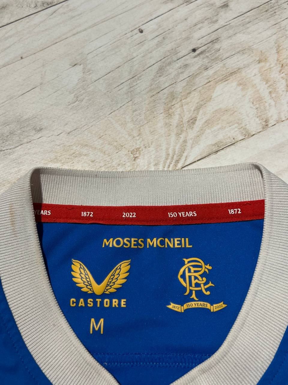 Castore Castore Rangers Glasgow 2021 2022 Home Football Shirt Jersey Size US M / EU 48-50 / 2 - 7 Thumbnail