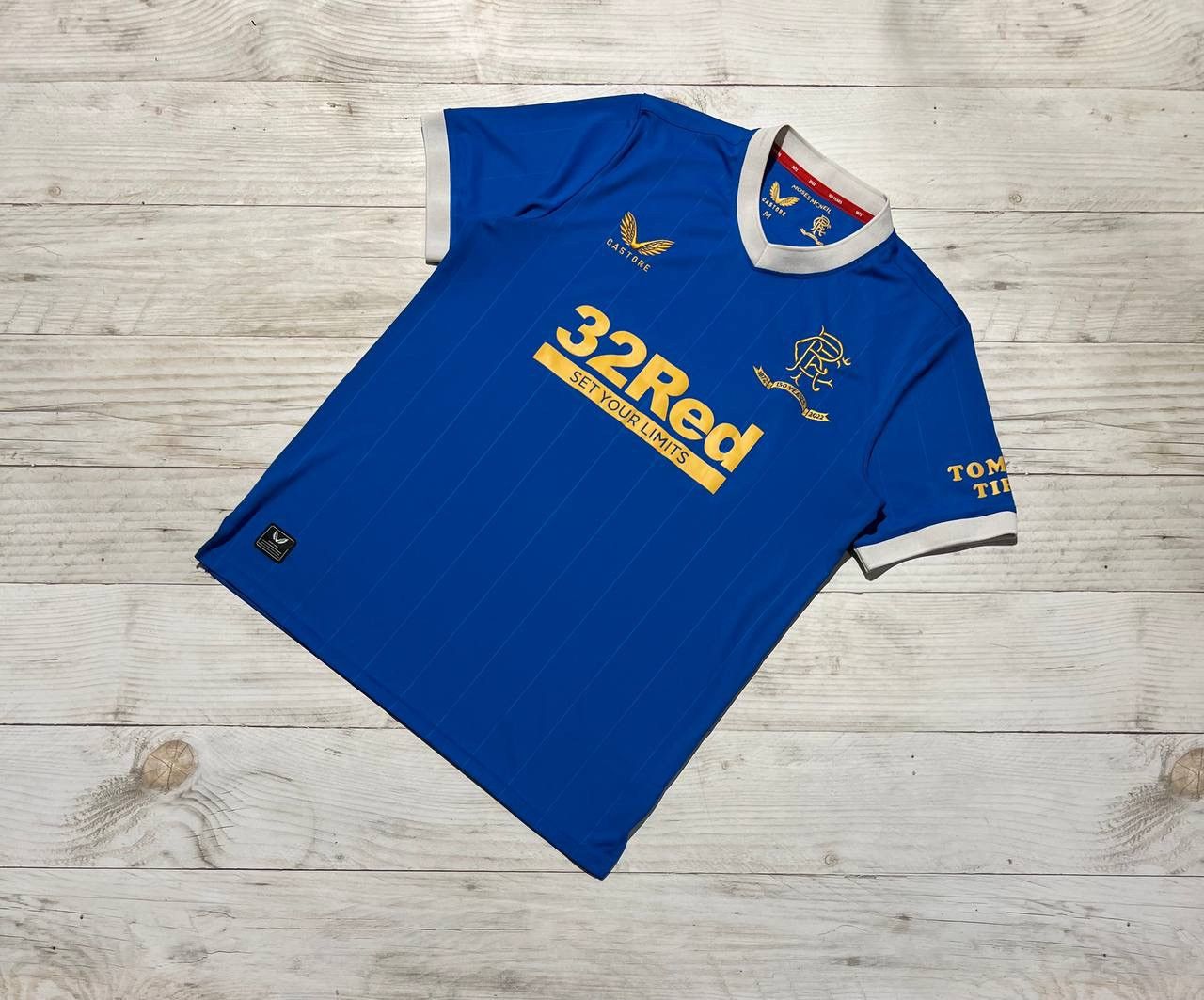 Castore Castore Rangers Glasgow 2021 2022 Home Football Shirt Jersey Size US M / EU 48-50 / 2 - 1 Thumbnail