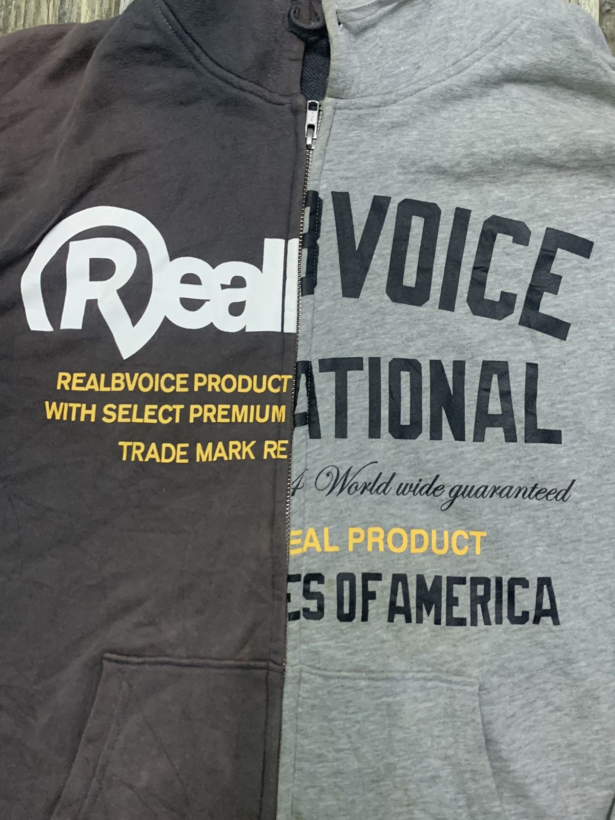 Designer Nice Two Sides Real B Voice Zipper Hoodies Size US L / EU 52-54 / 3 - 5 Thumbnail