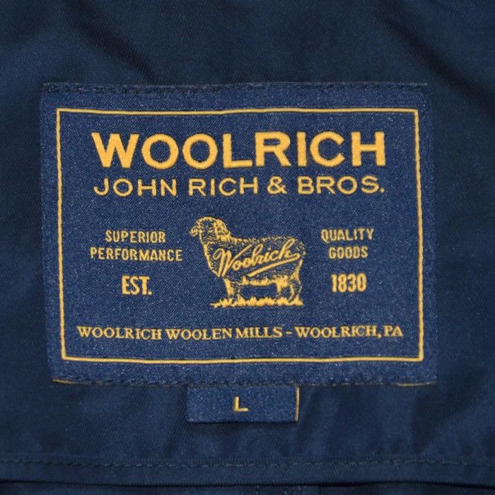 Woolrich Woolen Mills Woolrich Women Trench Coat Size L Navy Polyester Casual Size L / US 10 / IT 46 - 24 Thumbnail