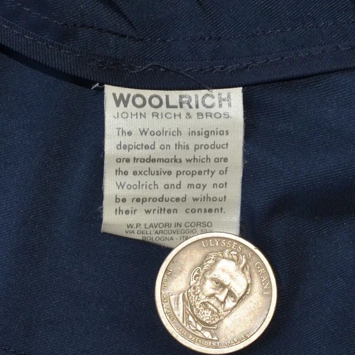 Woolrich Woolen Mills Woolrich Women Trench Coat Size L Navy Polyester Casual Size L / US 10 / IT 46 - 25 Thumbnail