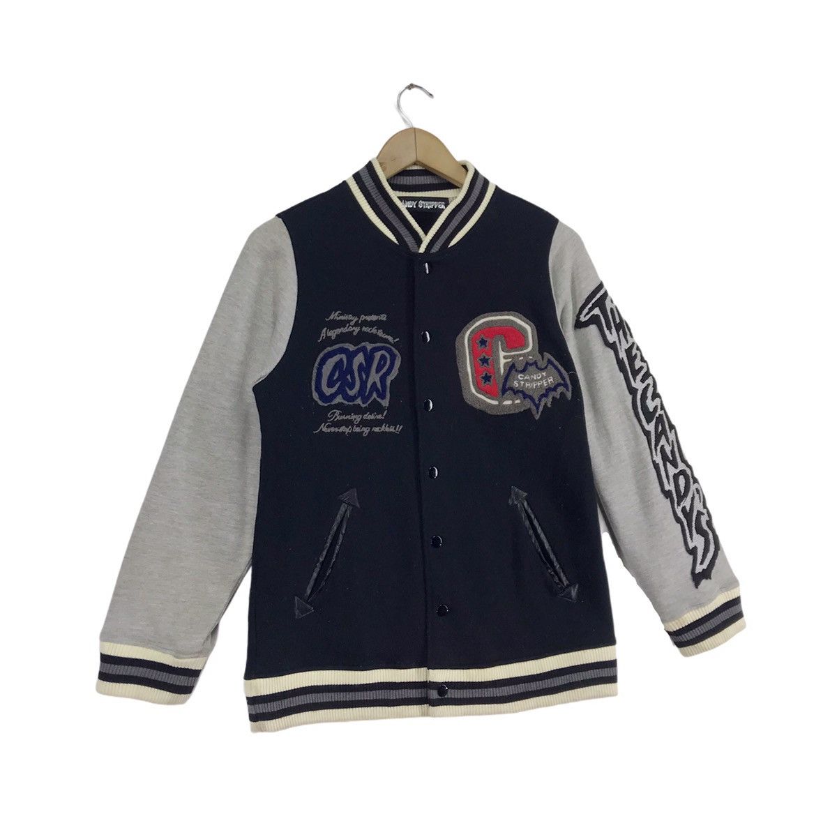 Japanese Brand × Seditionaries Vintage Candy Stripper Varsity Team Boy Riders Size US M / EU 48-50 / 2 - 5 Thumbnail