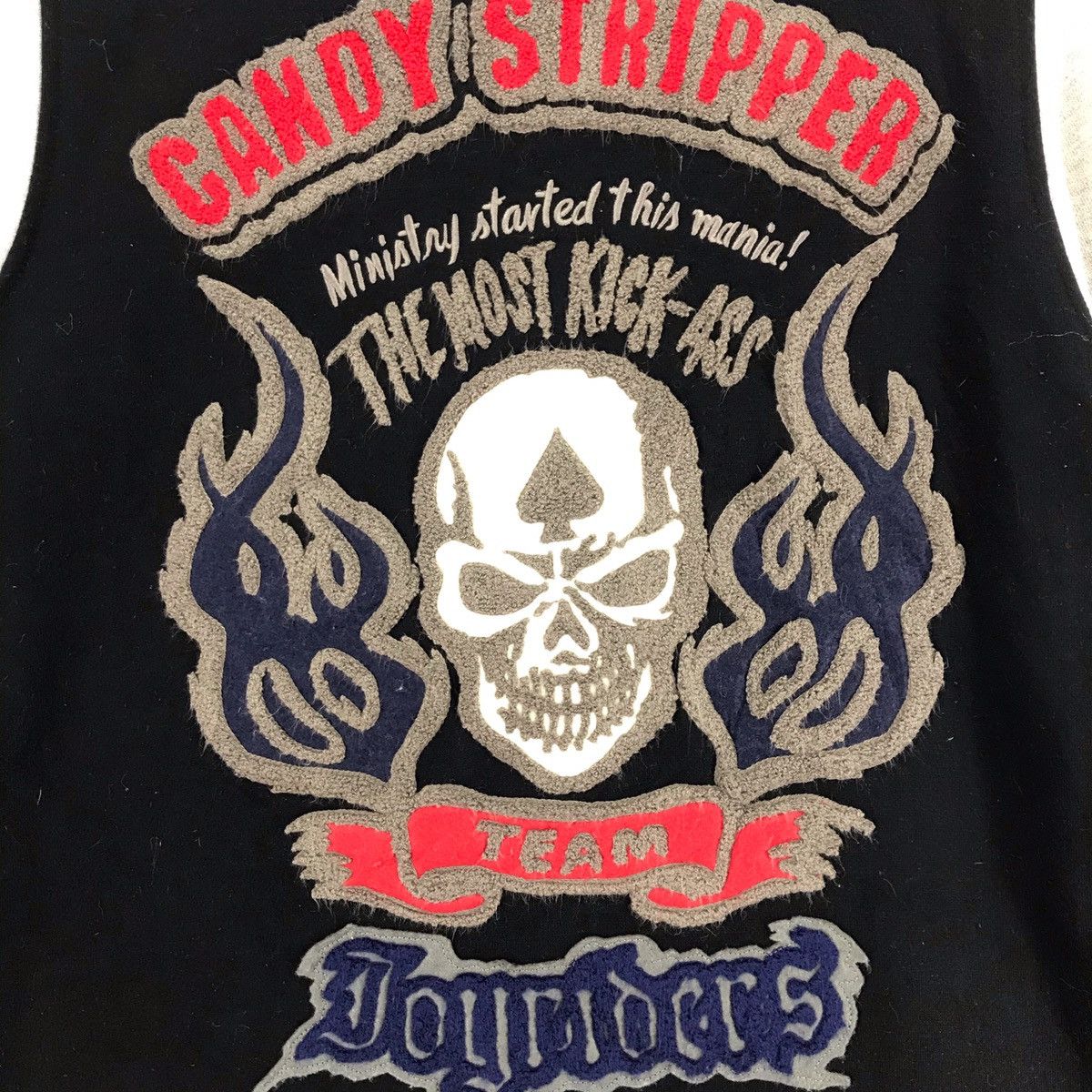 Japanese Brand × Seditionaries Vintage Candy Stripper Varsity Team Boy Riders Size US M / EU 48-50 / 2 - 10 Thumbnail