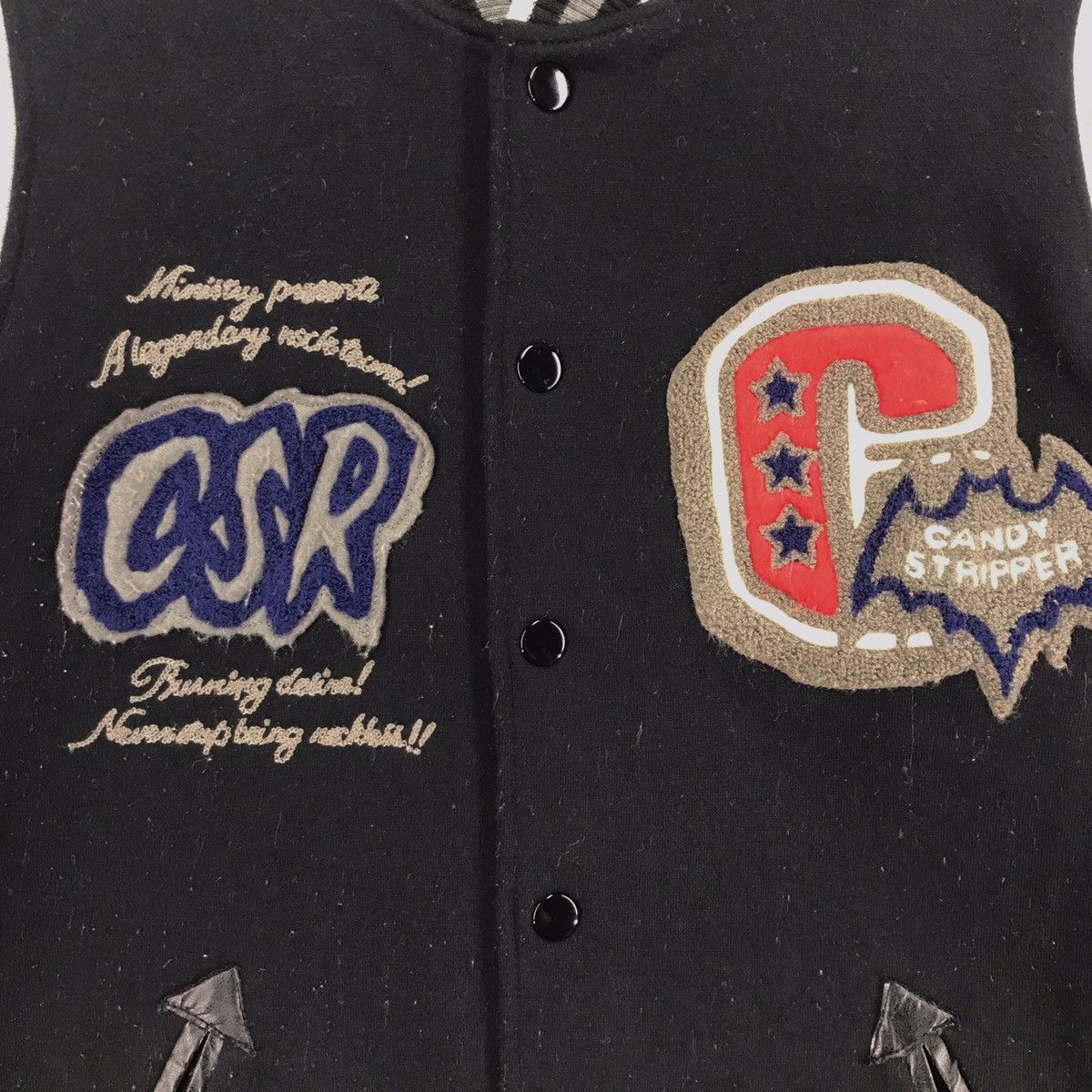 Japanese Brand × Seditionaries Vintage Candy Stripper Varsity Team Boy Riders Size US M / EU 48-50 / 2 - 11 Thumbnail