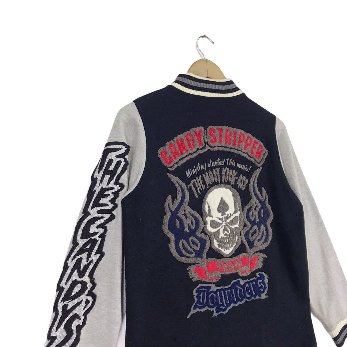 Japanese Brand × Seditionaries Vintage Candy Stripper Varsity Team Boy Riders Size US M / EU 48-50 / 2 - 8 Thumbnail