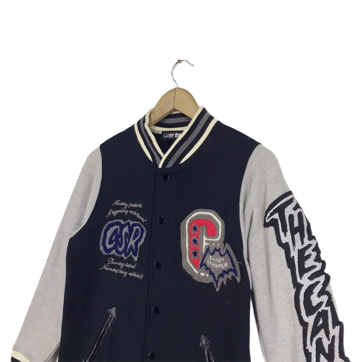 Japanese Brand × Seditionaries Vintage Candy Stripper Varsity Team Boy Riders Size US M / EU 48-50 / 2 - 6 Thumbnail