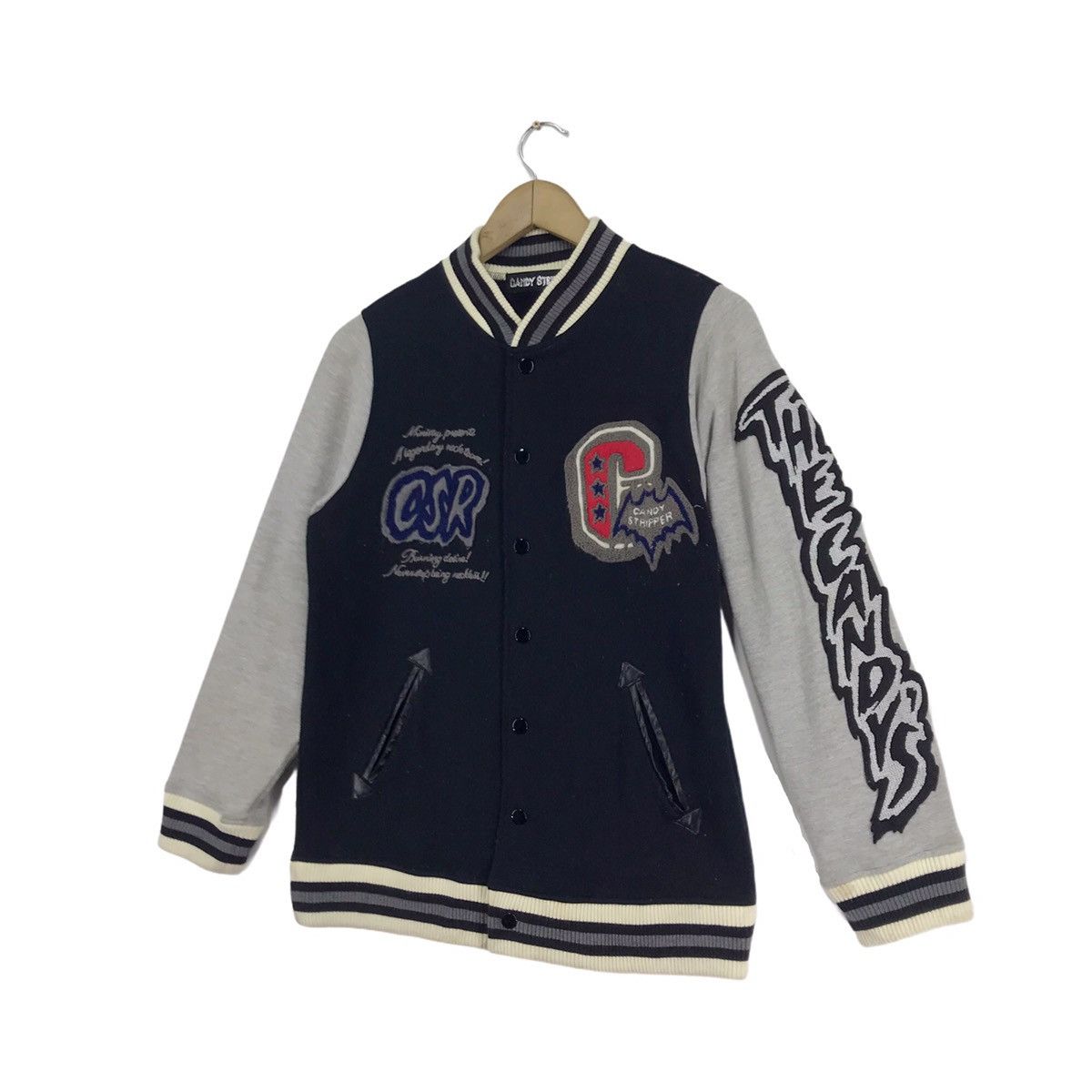 Japanese Brand × Seditionaries Vintage Candy Stripper Varsity Team Boy Riders Size US M / EU 48-50 / 2 - 4 Thumbnail