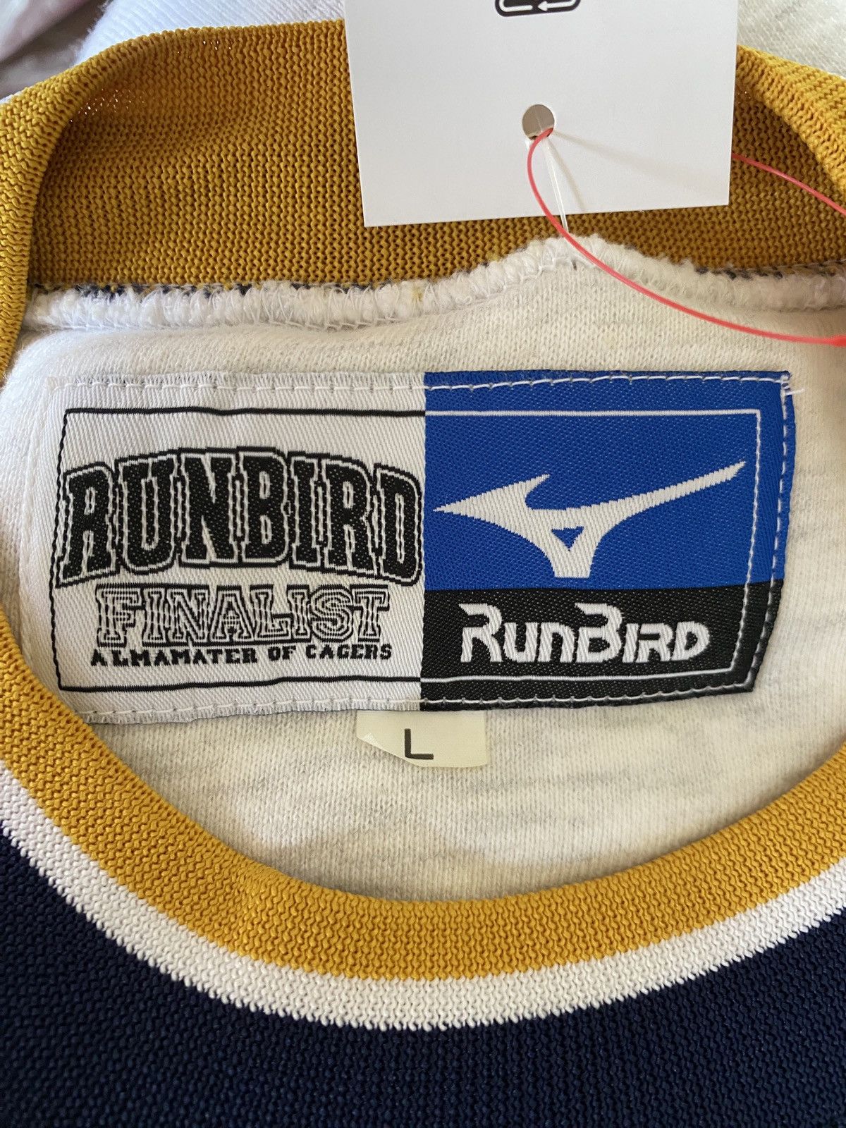 Mizuno × Vintage VINTAGE RUNBIRD BY MIZUNO SPELL OUT SWEATSHIRT Size US L / EU 52-54 / 3 - 7 Thumbnail
