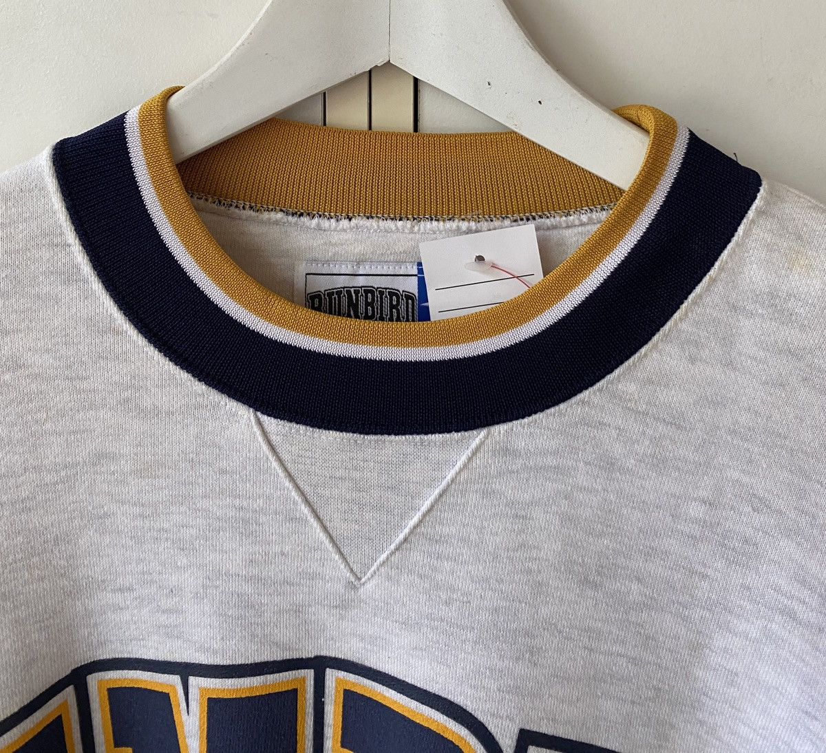 Mizuno × Vintage VINTAGE RUNBIRD BY MIZUNO SPELL OUT SWEATSHIRT Size US L / EU 52-54 / 3 - 2 Thumbnail