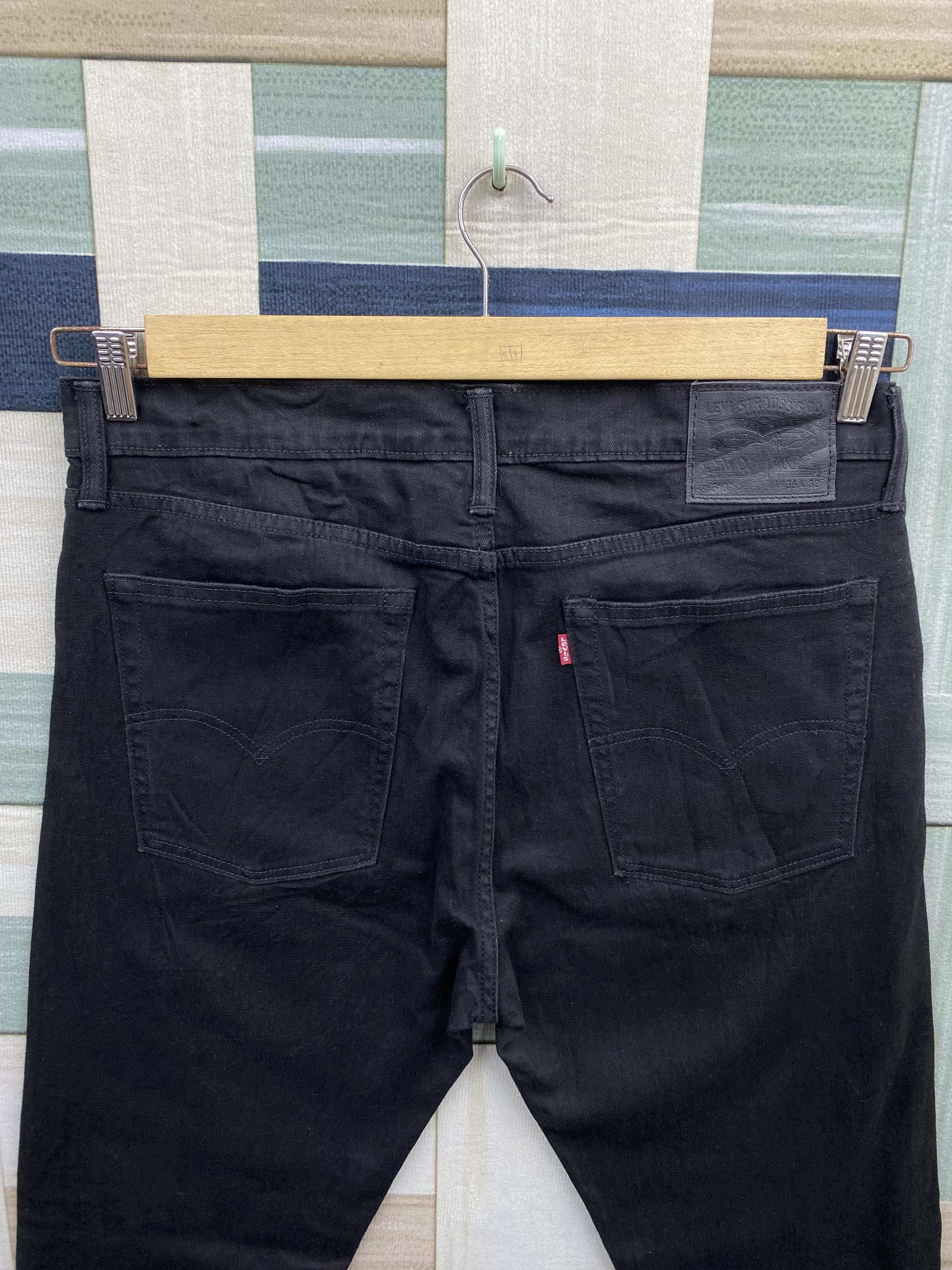 Levi's Levi's 510 Super Black Jean Size US 36 / EU 52 - 4 Thumbnail