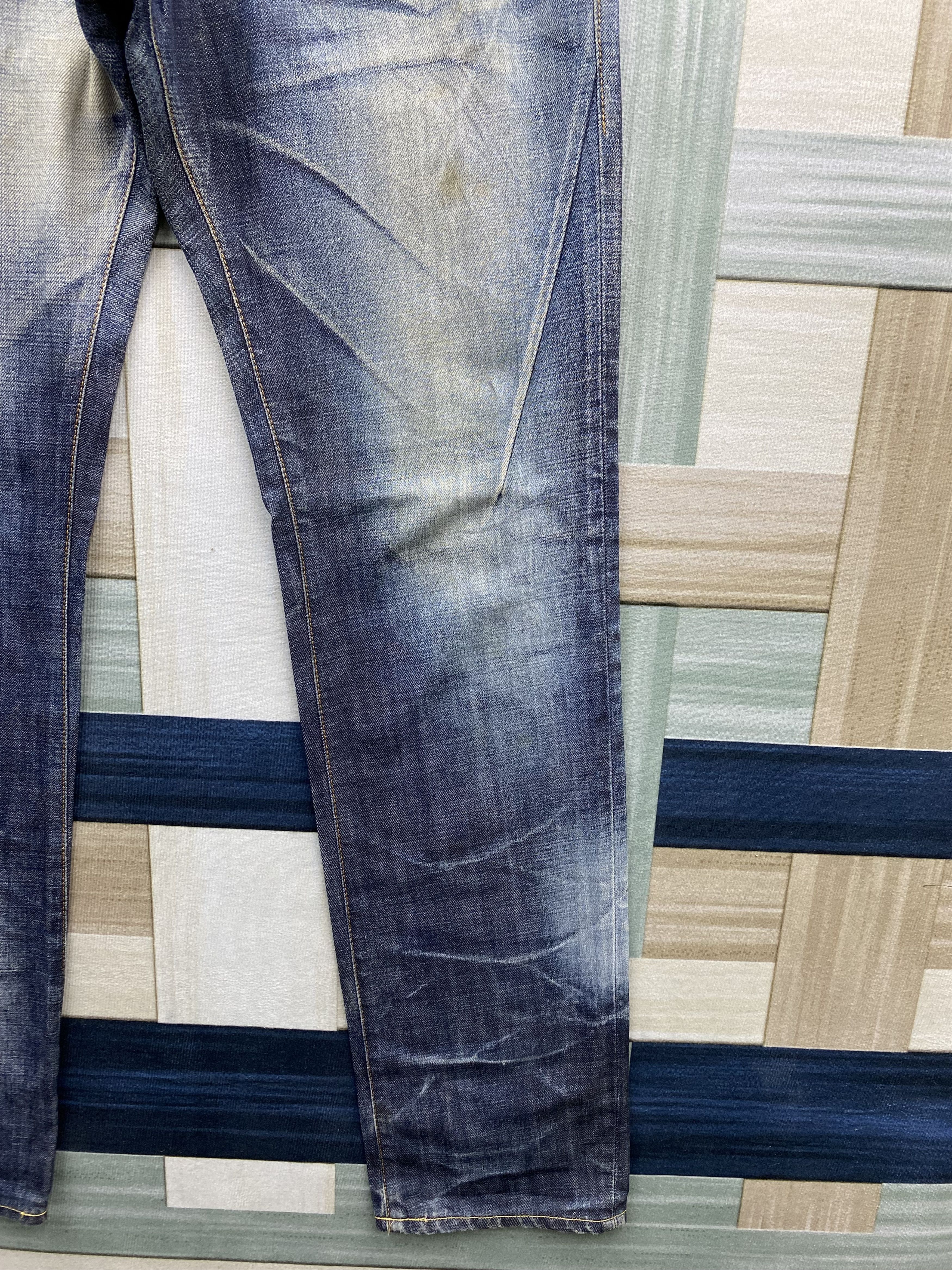 Japanese Brand Japanese Brand Blue Way Faded Blue Denim Jean Size US 35 - 7 Thumbnail