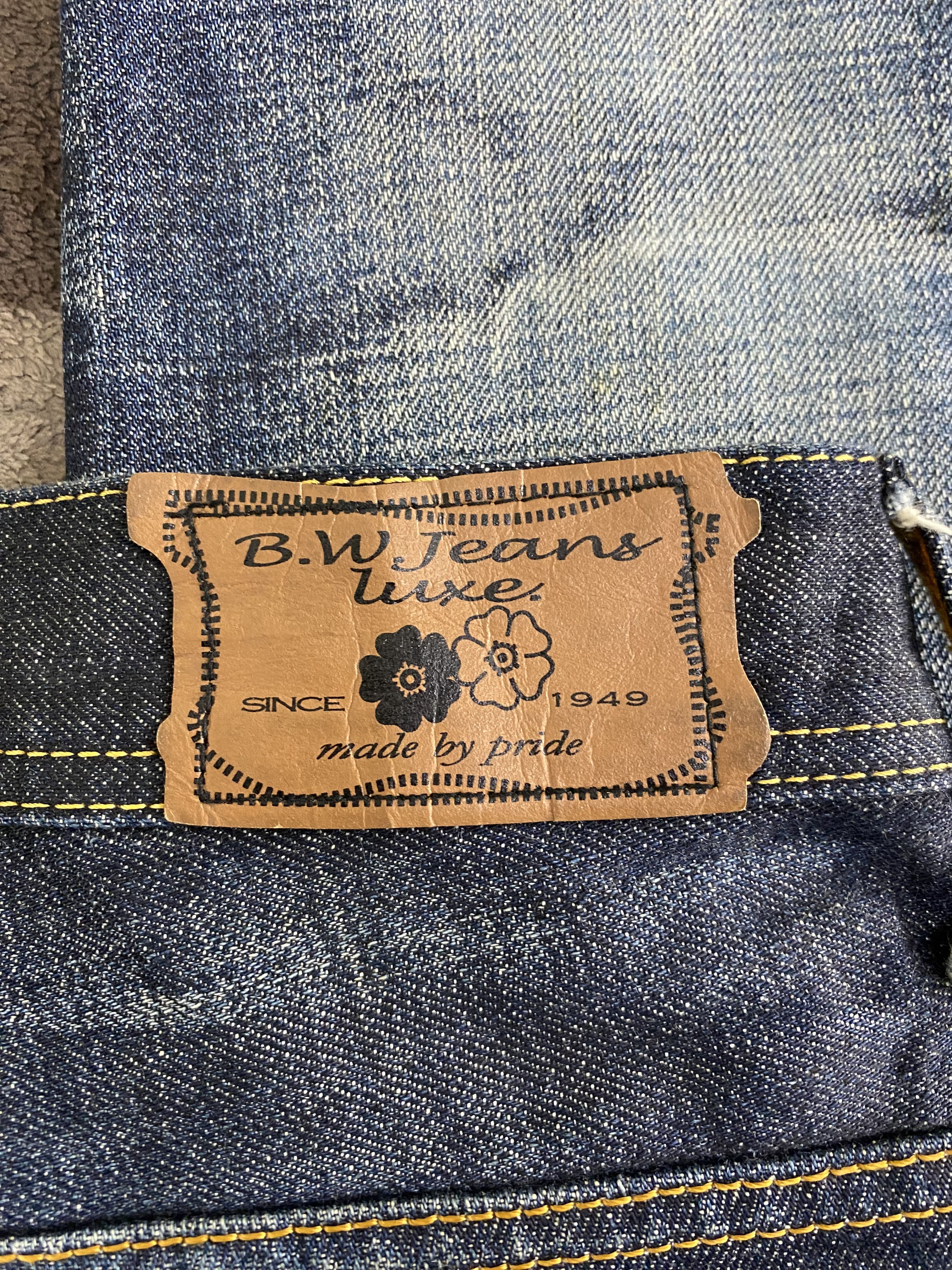 Japanese Brand Japanese Brand Blue Way Faded Blue Denim Jean Size US 35 - 5 Thumbnail