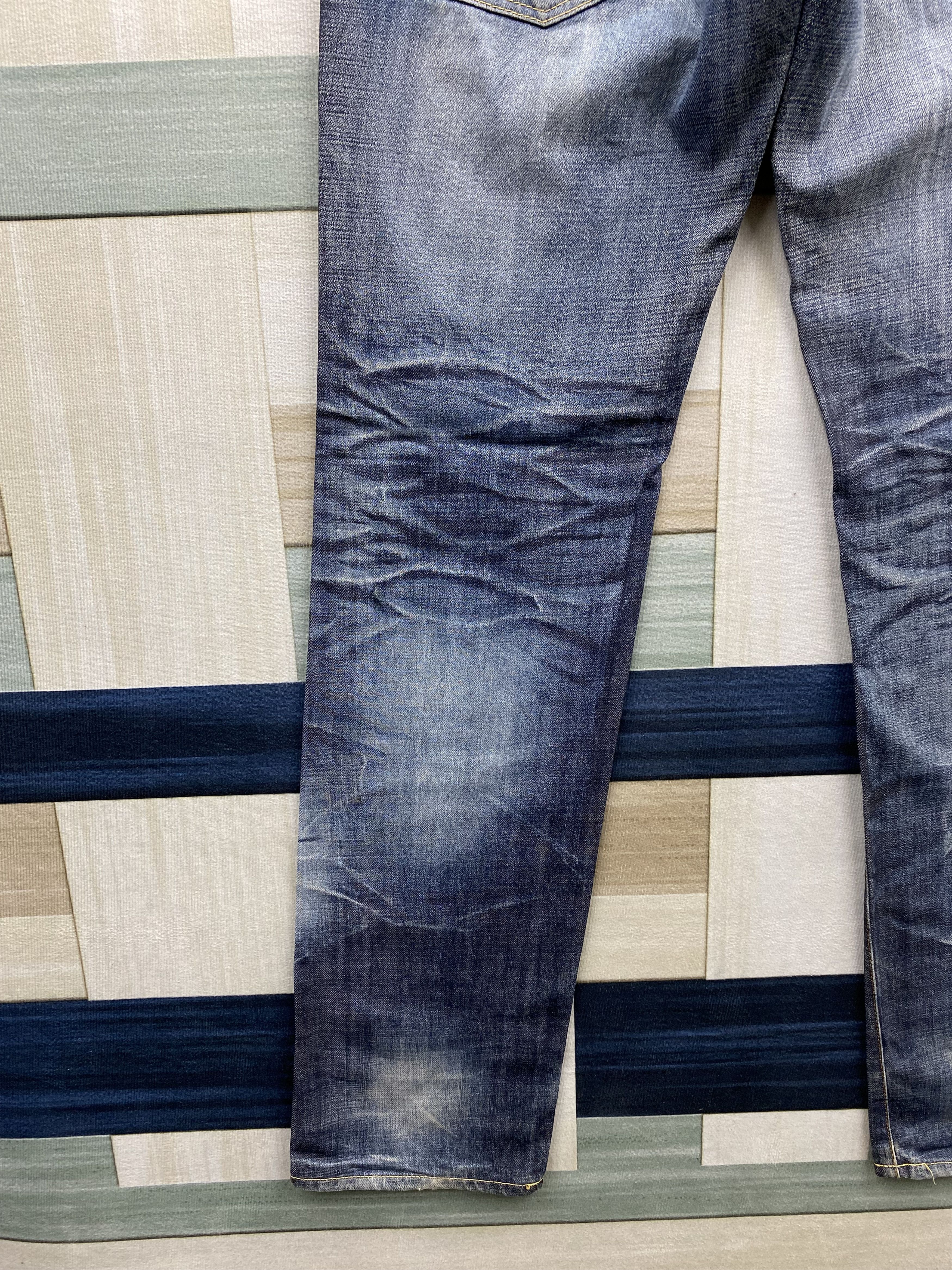 Japanese Brand Japanese Brand Blue Way Faded Blue Denim Jean Size US 35 - 12 Thumbnail