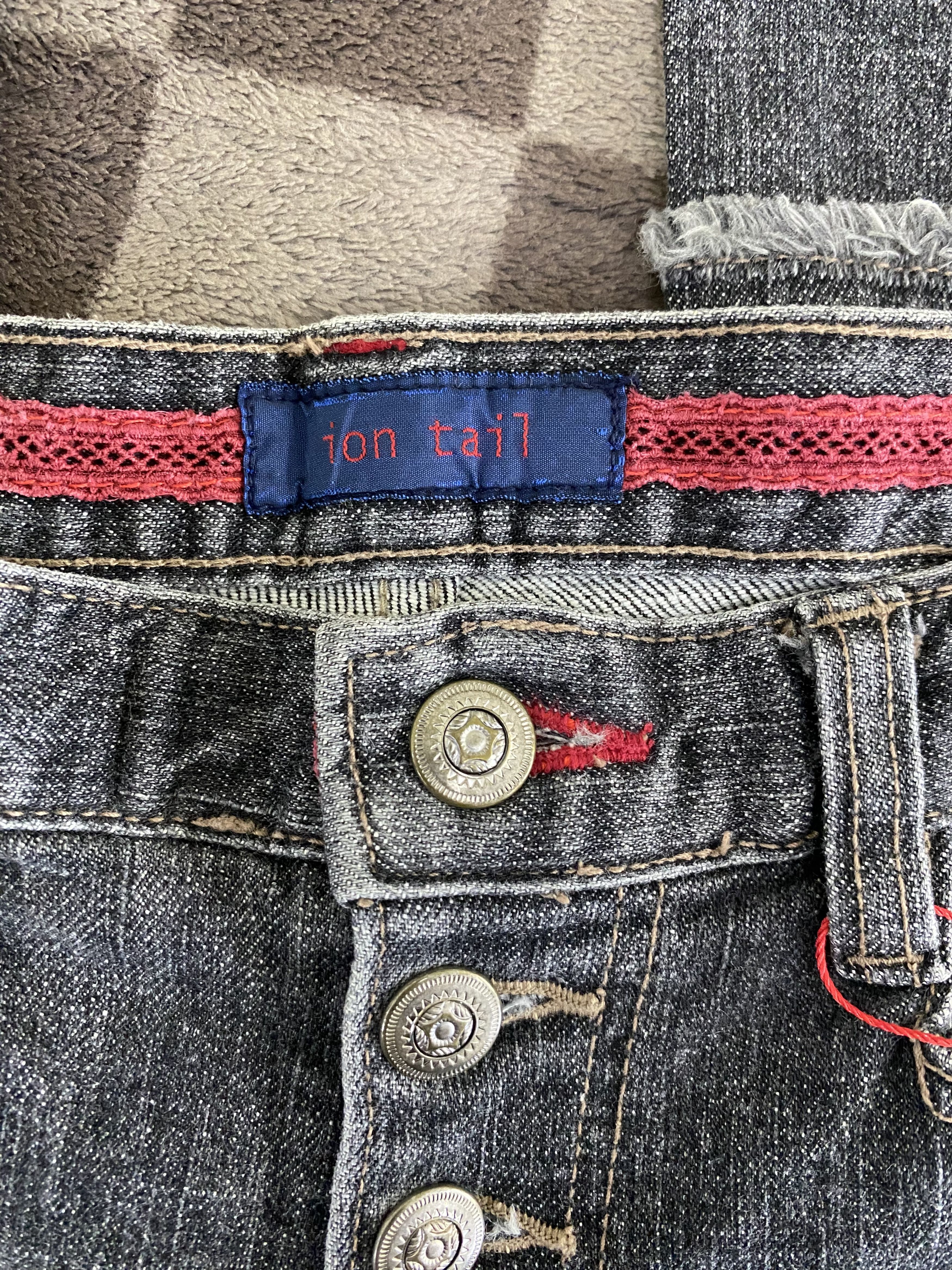 Japanese Brand × Vintage Vintage Japanese Brand Ion Tail Hagi Style Flare Jeans Size 31" - 12 Thumbnail