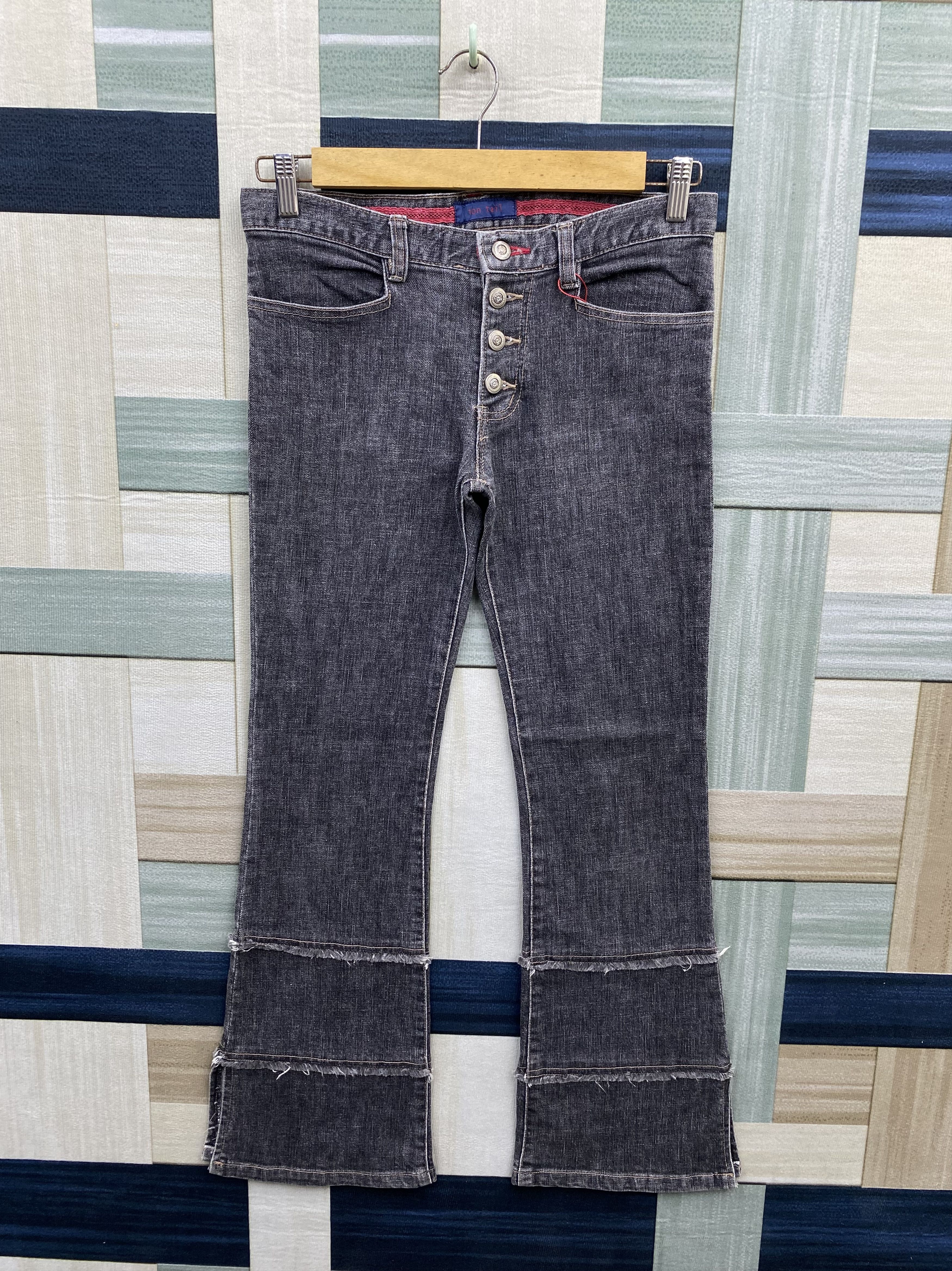 Vintage Japanese Brand Ion Tail Hagi Style Flare Jeans