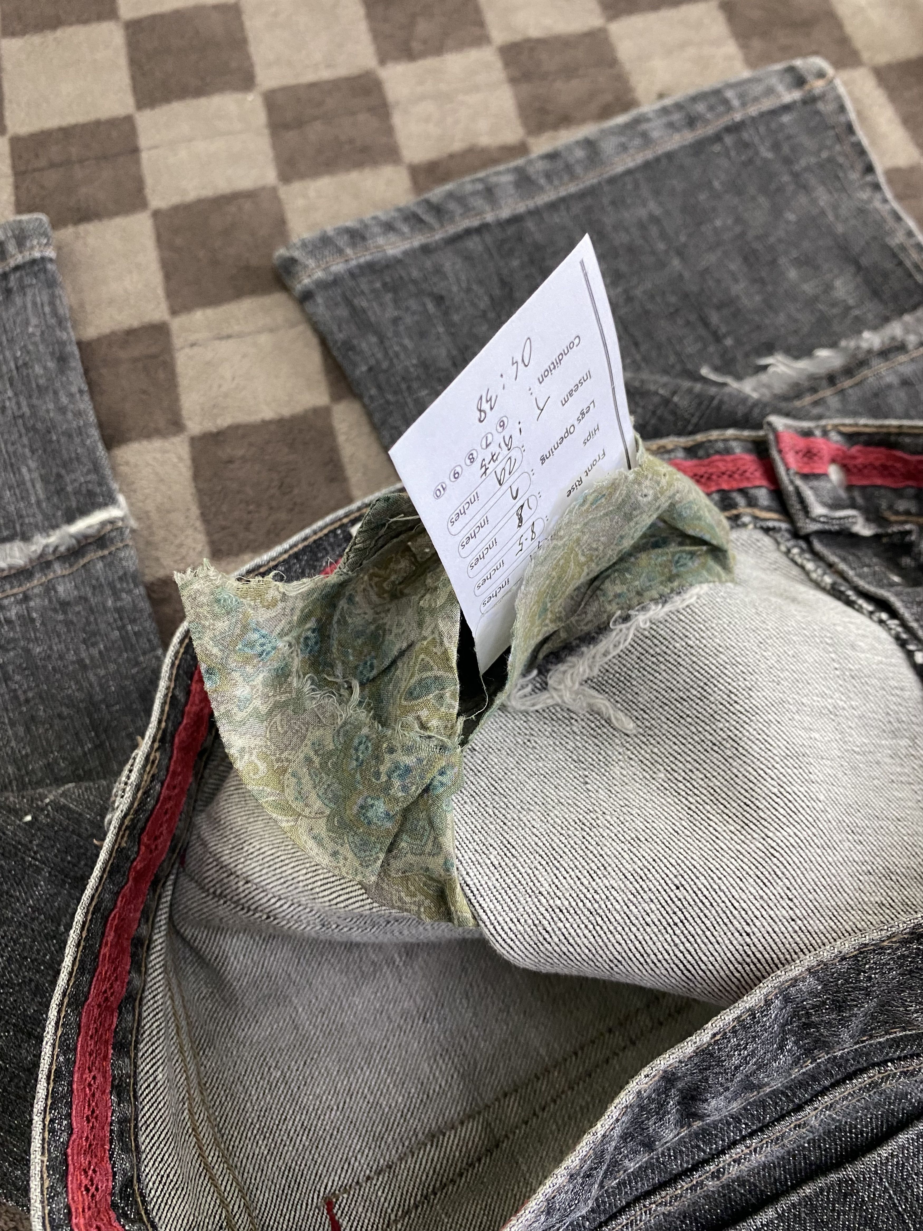 Japanese Brand × Vintage Vintage Japanese Brand Ion Tail Hagi Style Flare Jeans Size 31" - 11 Thumbnail
