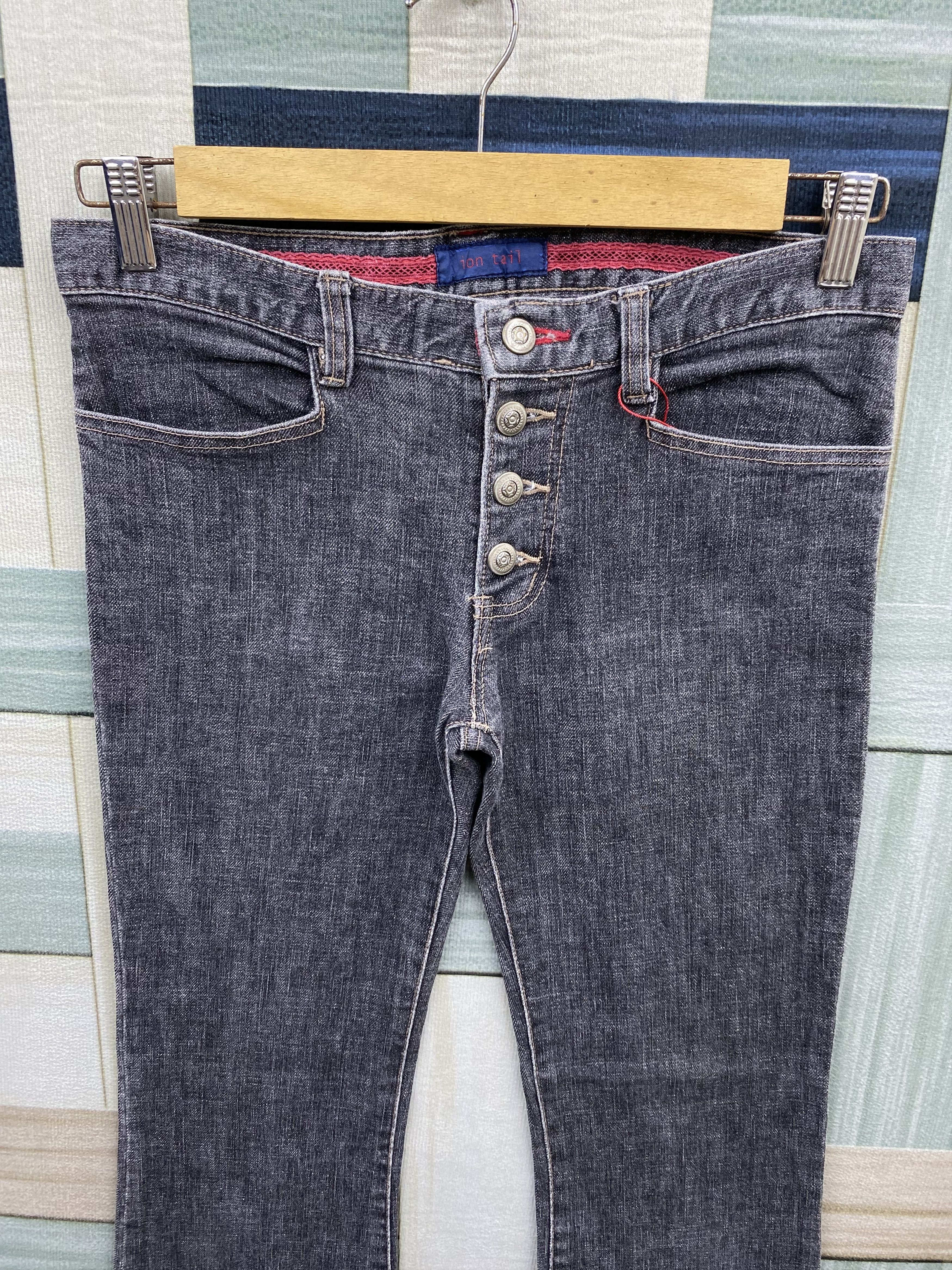 Japanese Brand × Vintage Vintage Japanese Brand Ion Tail Hagi Style Flare Jeans Size 31" - 2 Thumbnail