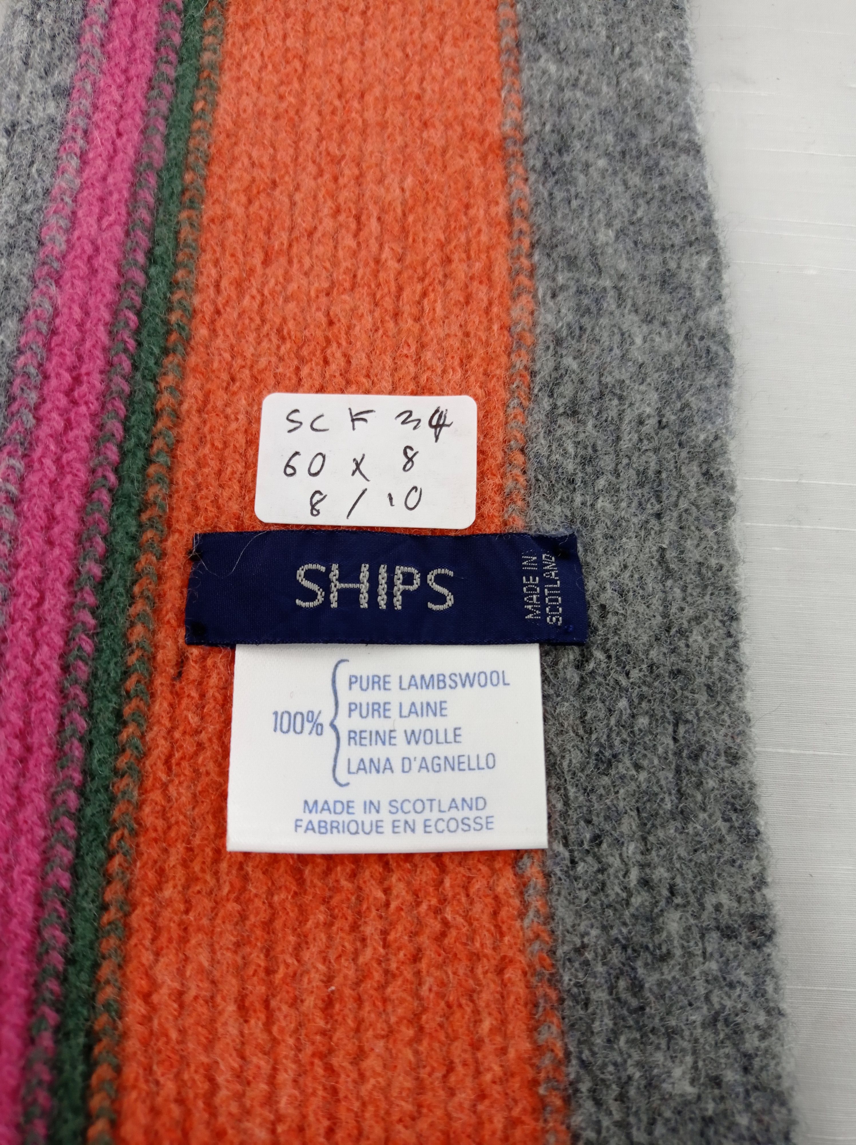 SHIPS Vintage Ships Scarf / Muffler / Neckwear Size ONE SIZE - 3 Thumbnail