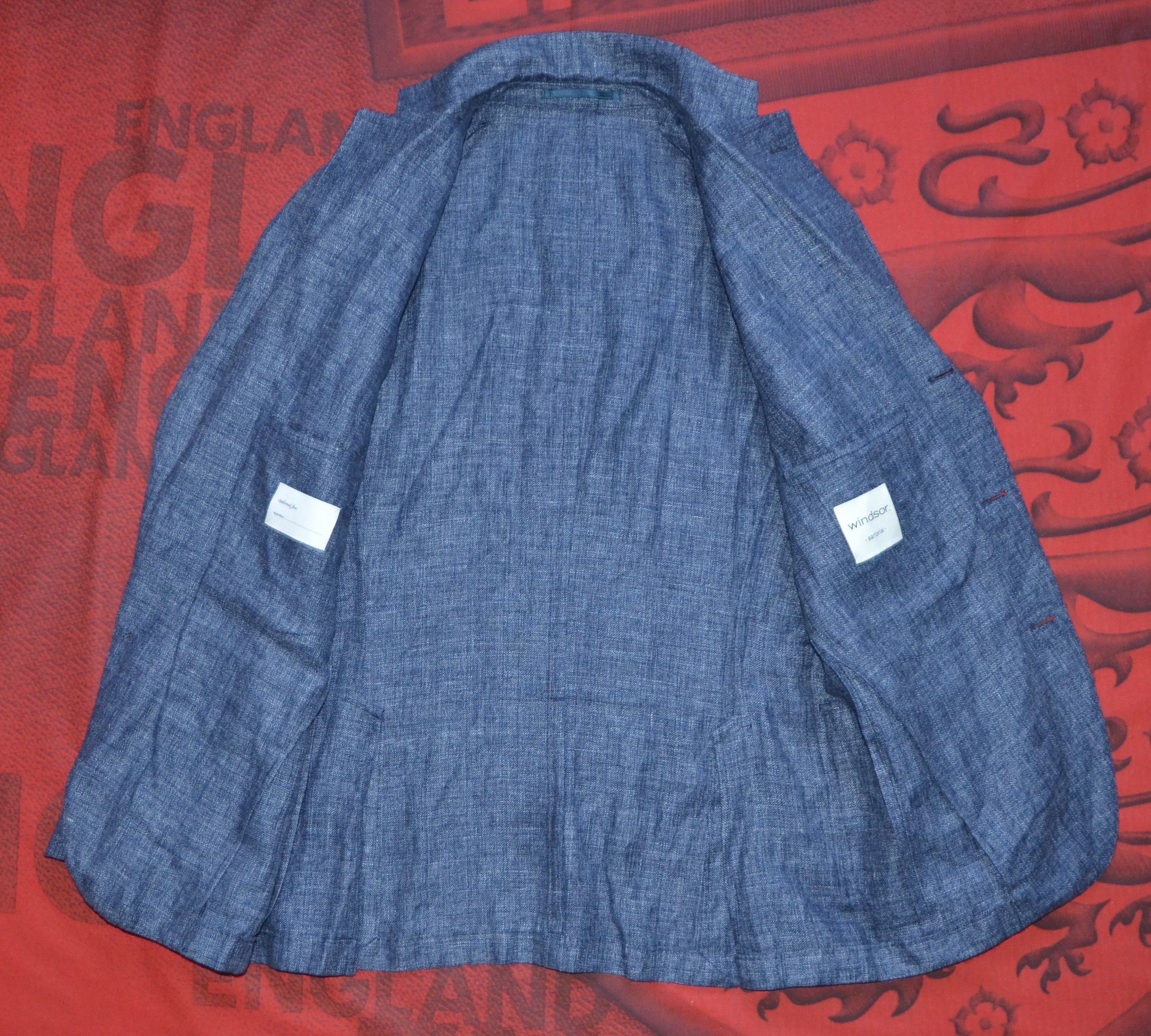 Other Windsor Sartorial WS Camicia LinenWool Jacket FashionLuxury Size US M / EU 48-50 / 2 - 7 Thumbnail