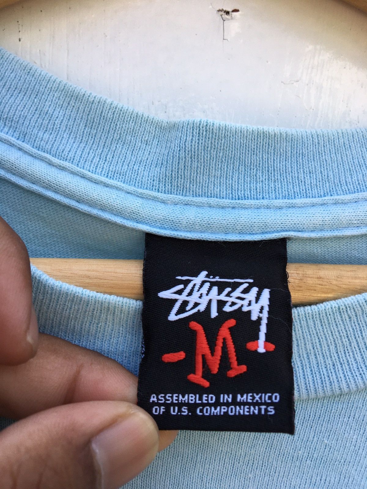 Stussy Vintage Stussy Increase The Peace Tshirt Size US M / EU 48-50 / 2 - 8 Thumbnail
