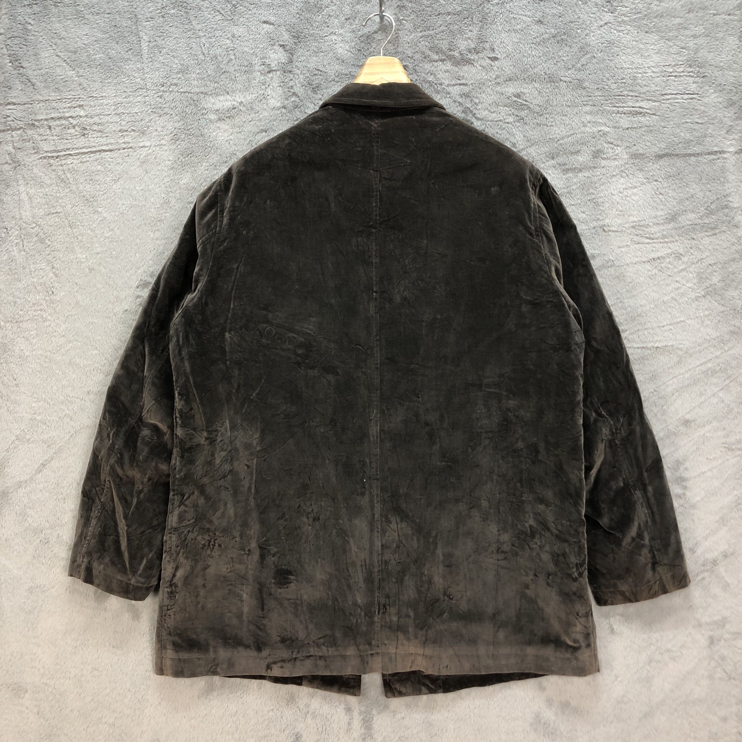 Y's for Men Yohji Yamamoto Y's FOR MEN 1996 A/W VELVET JACKET #6886-100 Size US M / EU 48-50 / 2 - 10 Thumbnail