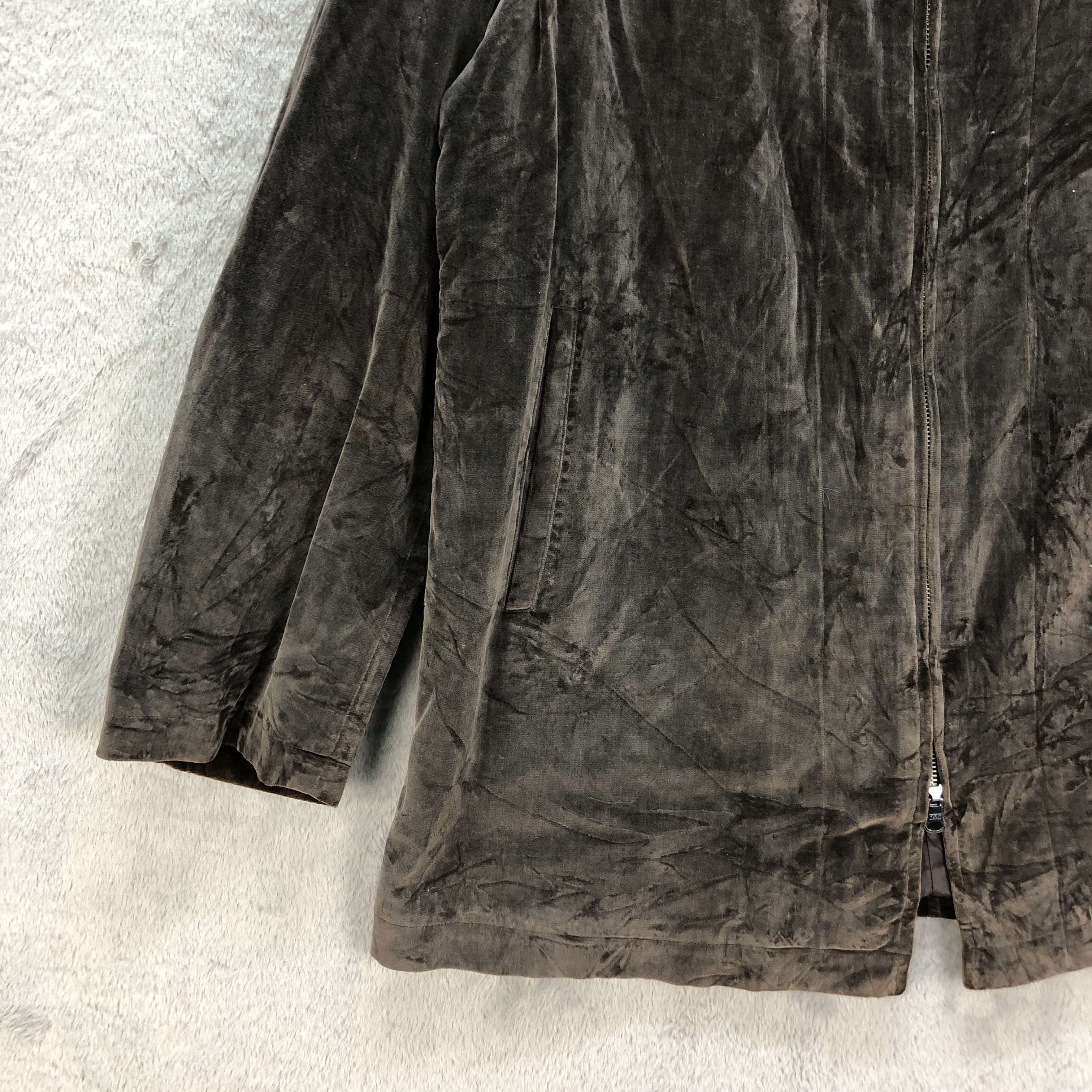 Y's for Men Yohji Yamamoto Y's FOR MEN 1996 A/W VELVET JACKET #6886-100 Size US M / EU 48-50 / 2 - 4 Thumbnail