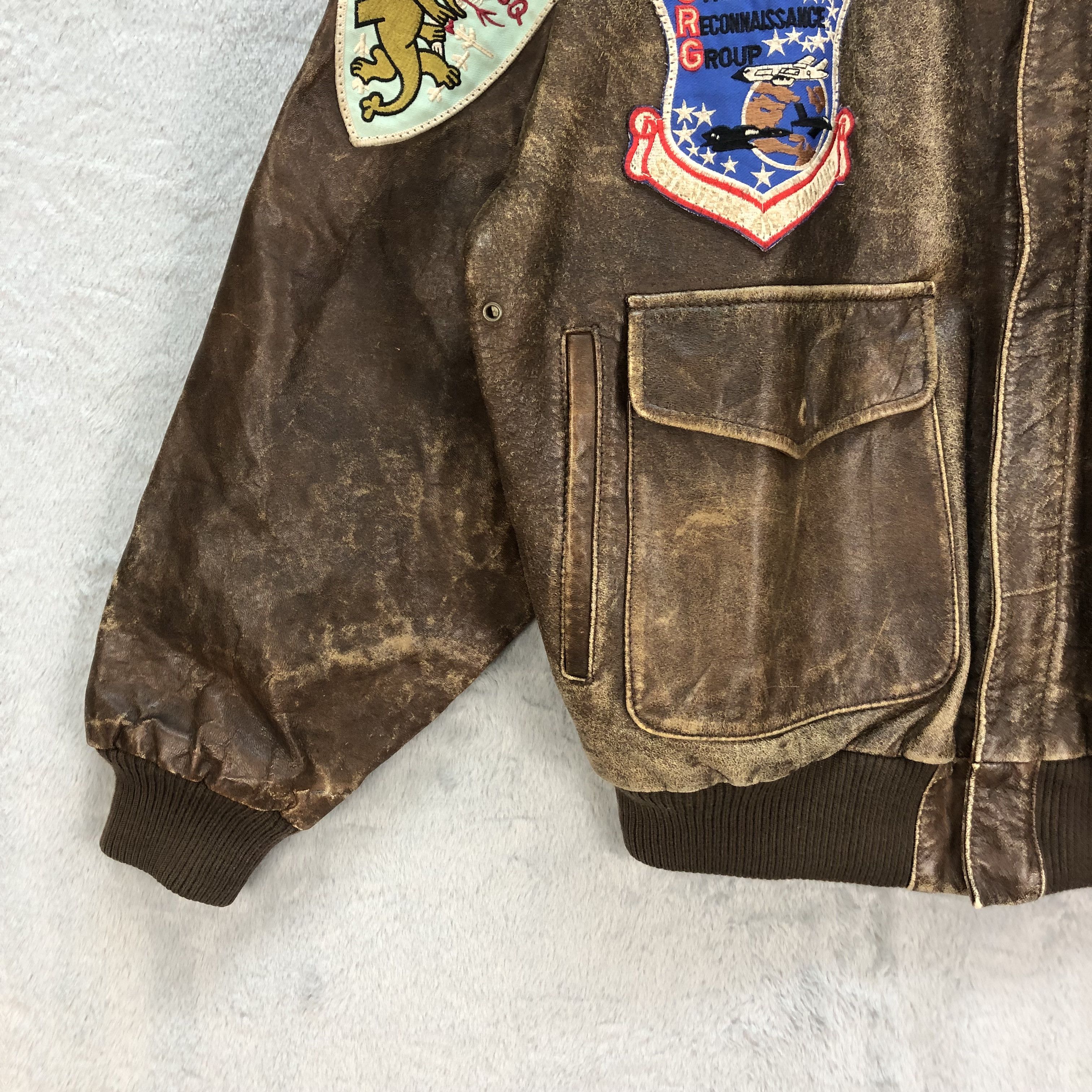 Avirex VINTAGE AVIREX LIMITED USAF DRAWING A2 JACKET #6858-94 Size US L / EU 52-54 / 3 - 7 Thumbnail