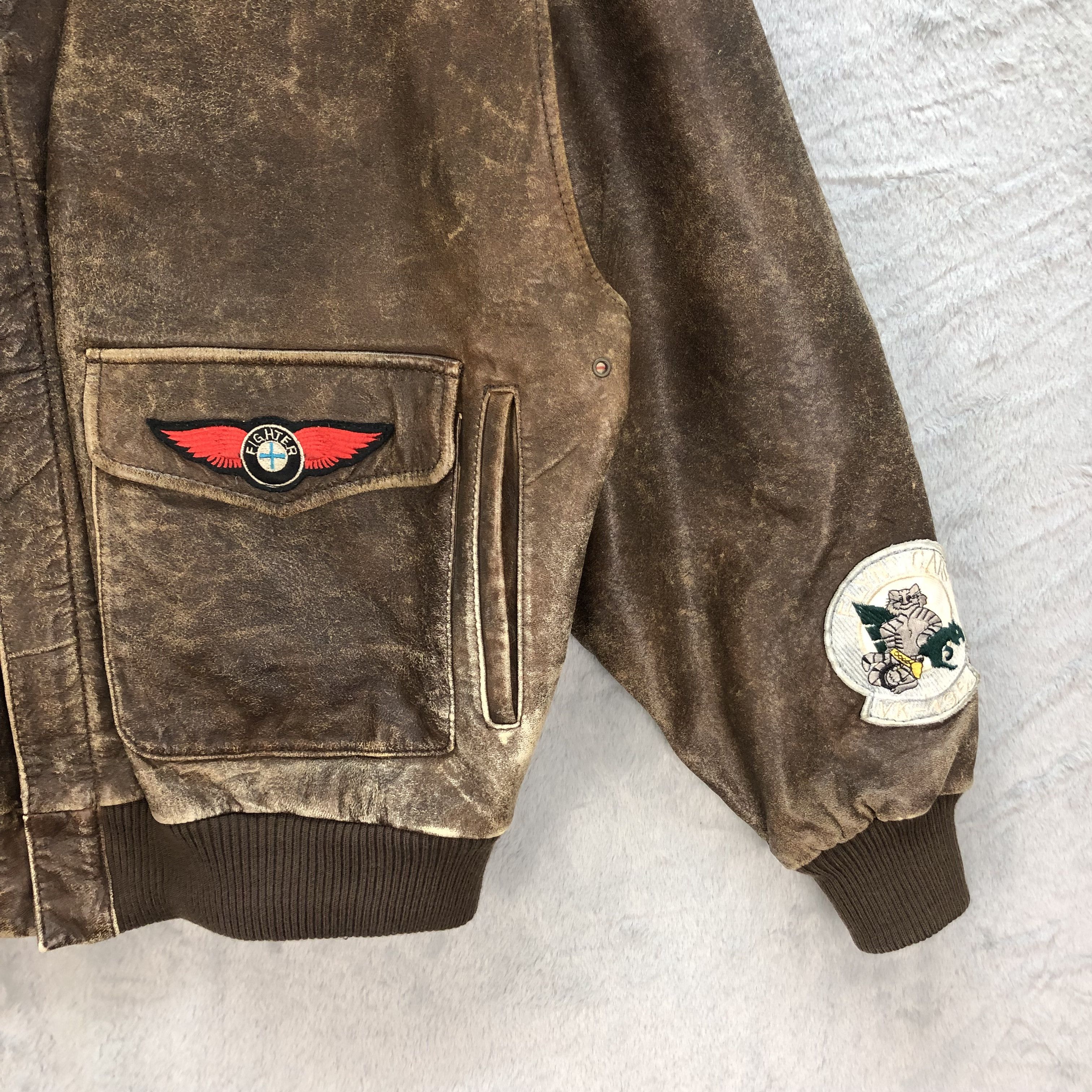 Avirex VINTAGE AVIREX LIMITED USAF DRAWING A2 JACKET #6858-94 Size US L / EU 52-54 / 3 - 9 Thumbnail
